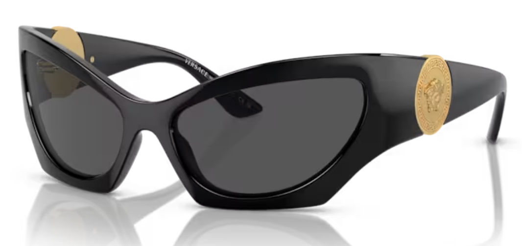 Versace medusa sales cat eye sunglasses