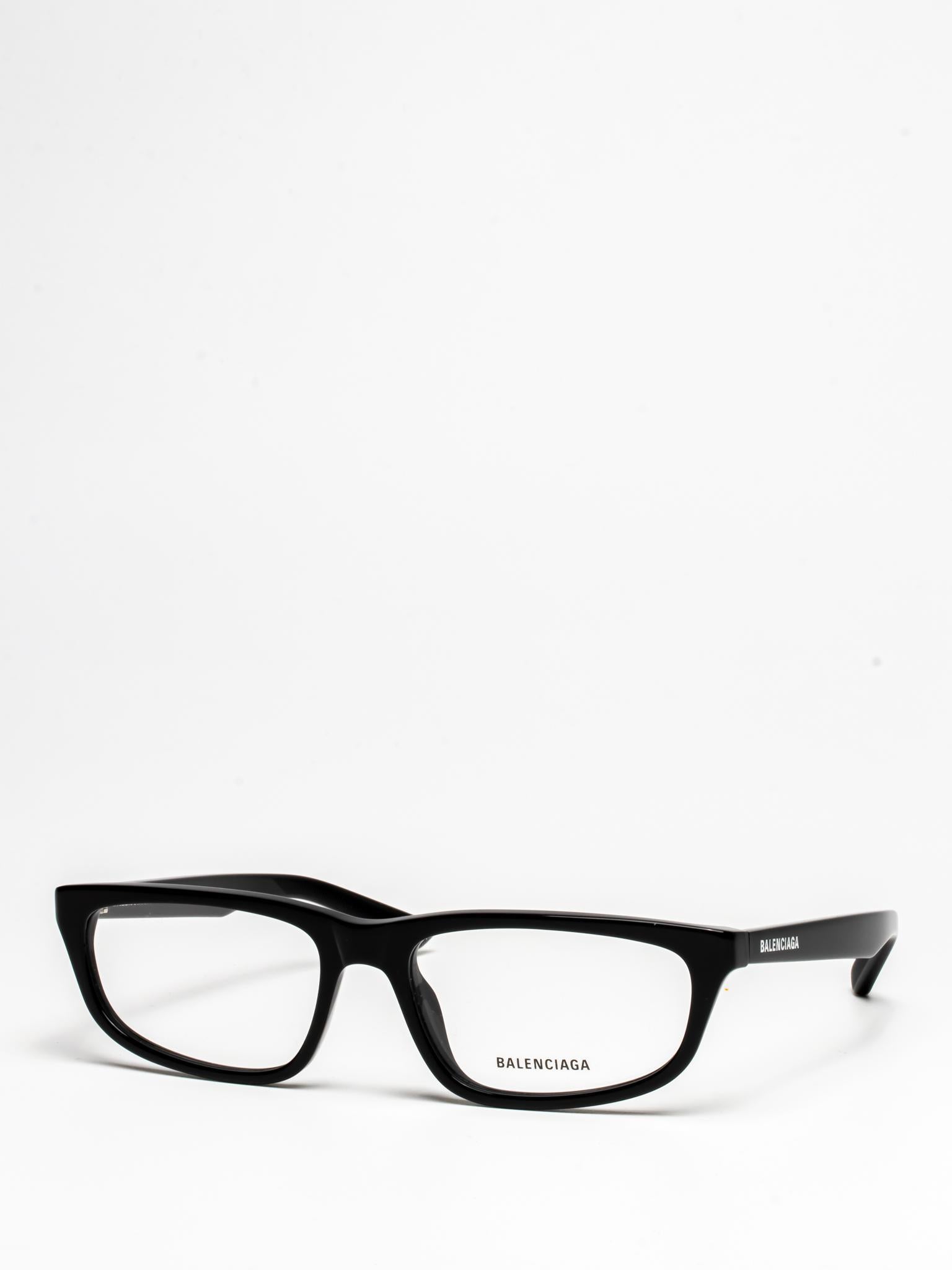 BALENCIAGA | OVAL EYEGLASSES | BLACK | BB0407O 001