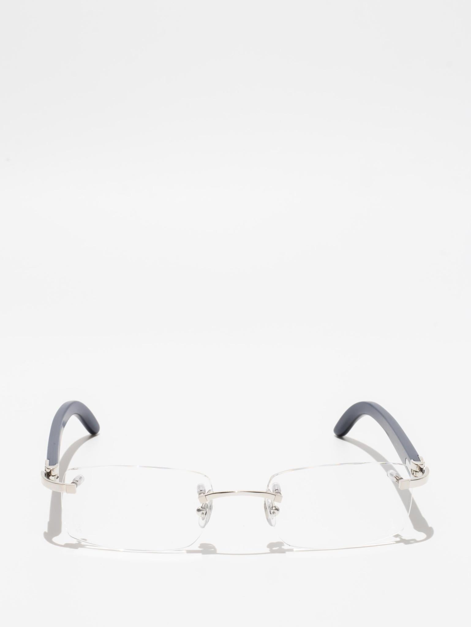 CT0052O 007 C DÉCOR WOOD EYEGLASSES