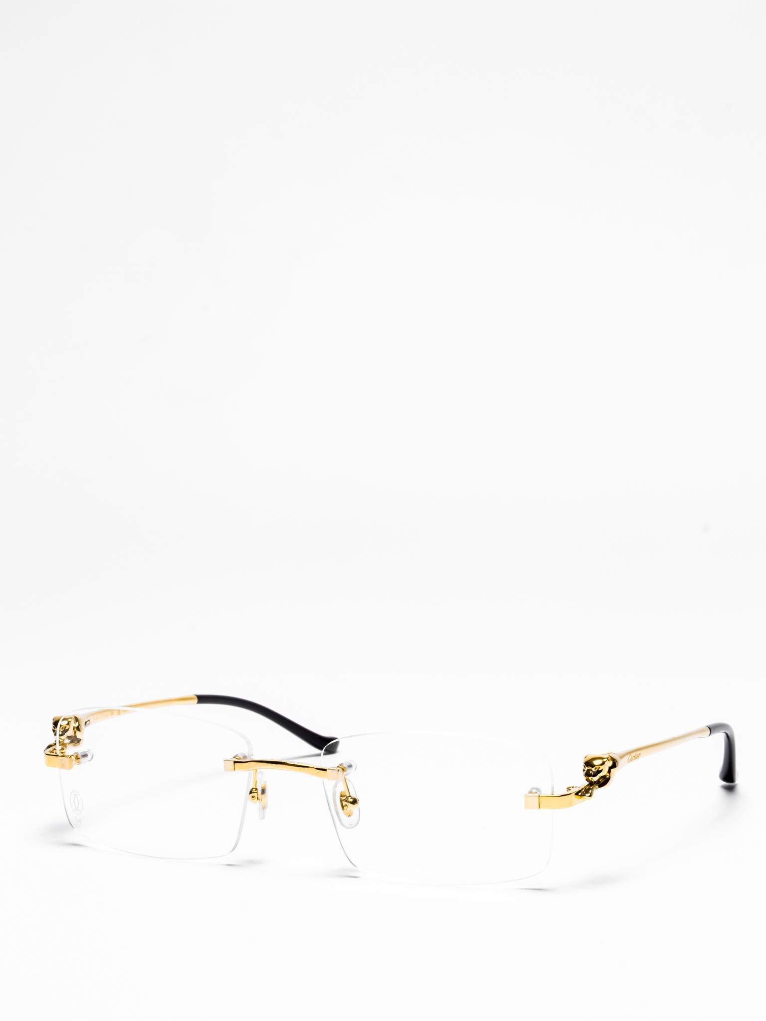 CARTIER | CT0281O 001 | PANTHÈRE DE CARTIER EYEGLASSES
