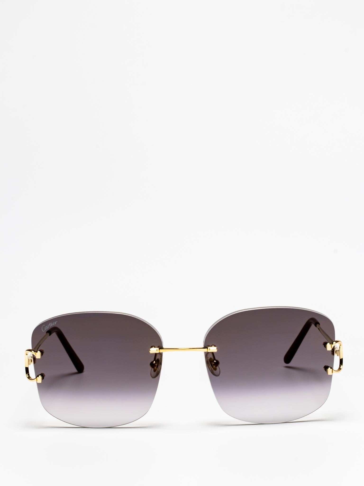 CARTIER | CT0037RS 001 | C DÉCOR SUNGLASSES