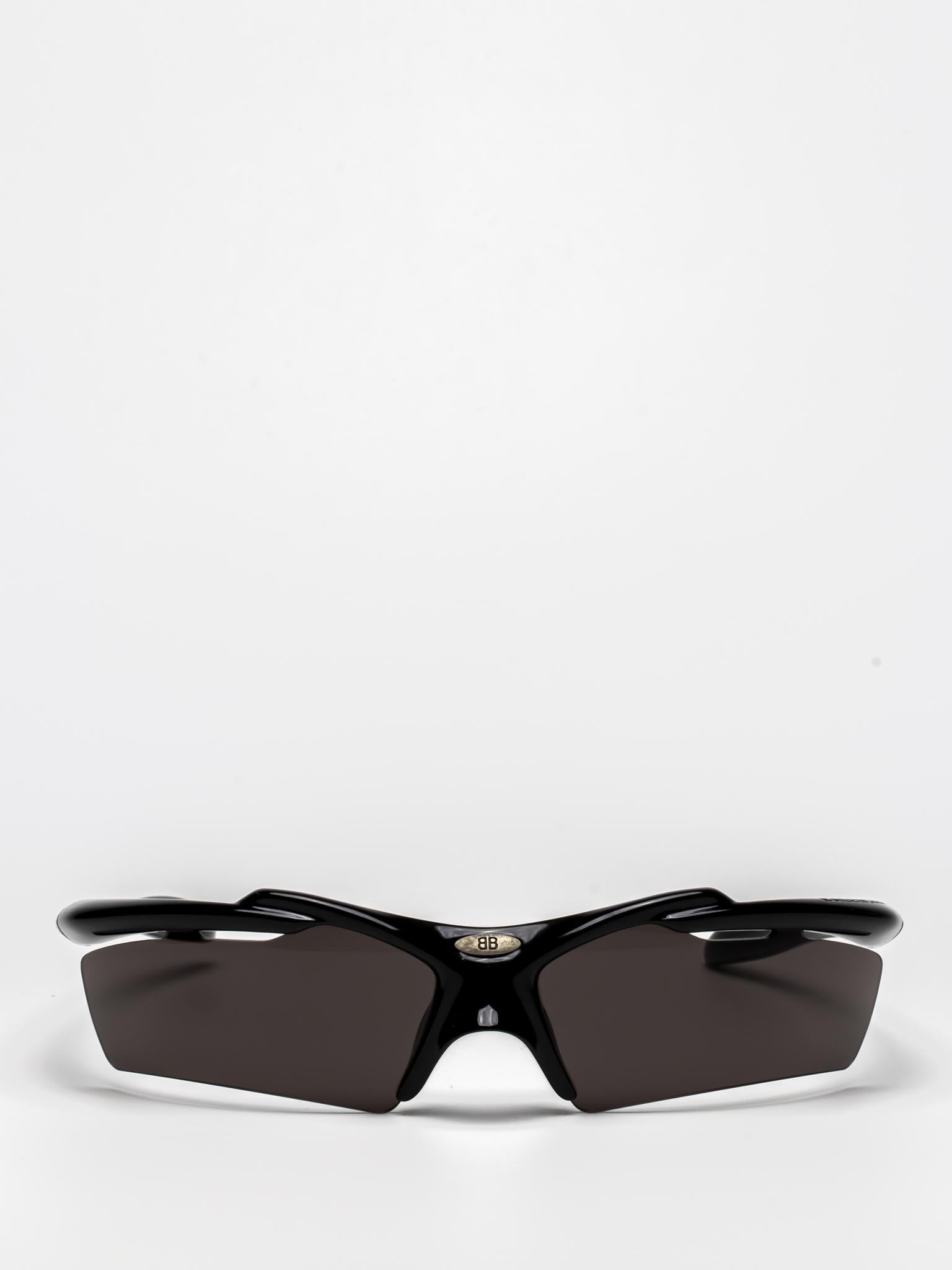 BALENCIAGA | TURBO D-FRAME SUNGLASSES | BLACK | BB0420S 001