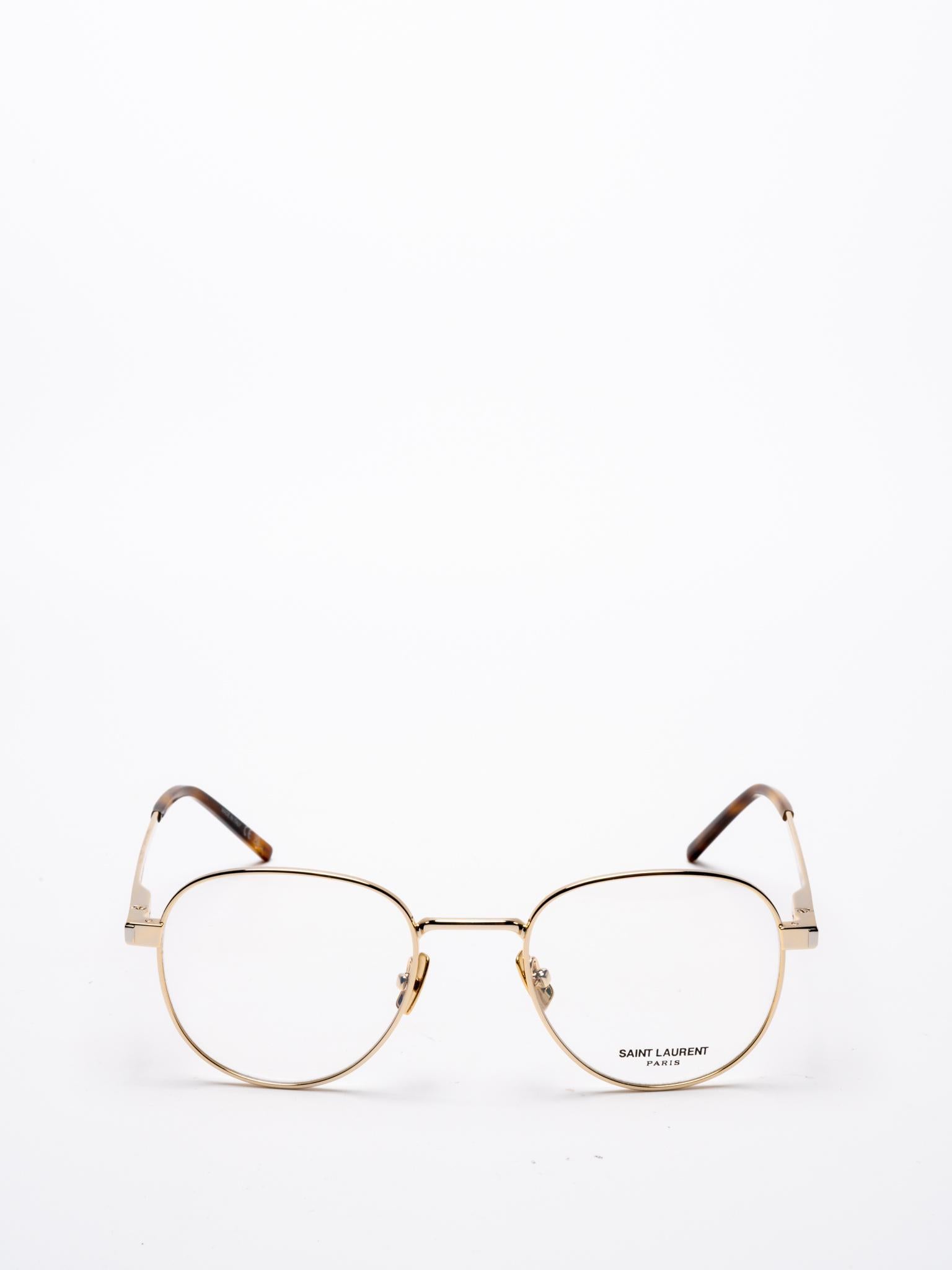 SL 555 OPT 003 | GOLD | ROUND EYEGLASSES
