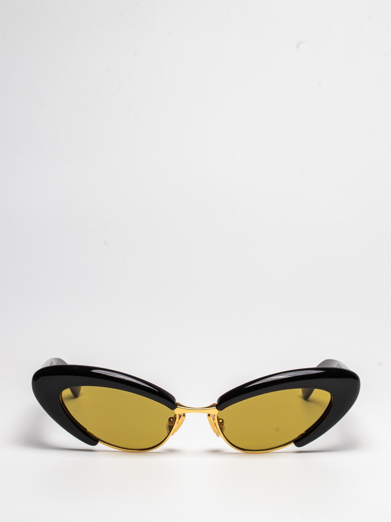 BOTTEGA VENETA | BV1387S 001 | BLACK | CAT EYE SUNGLASSES