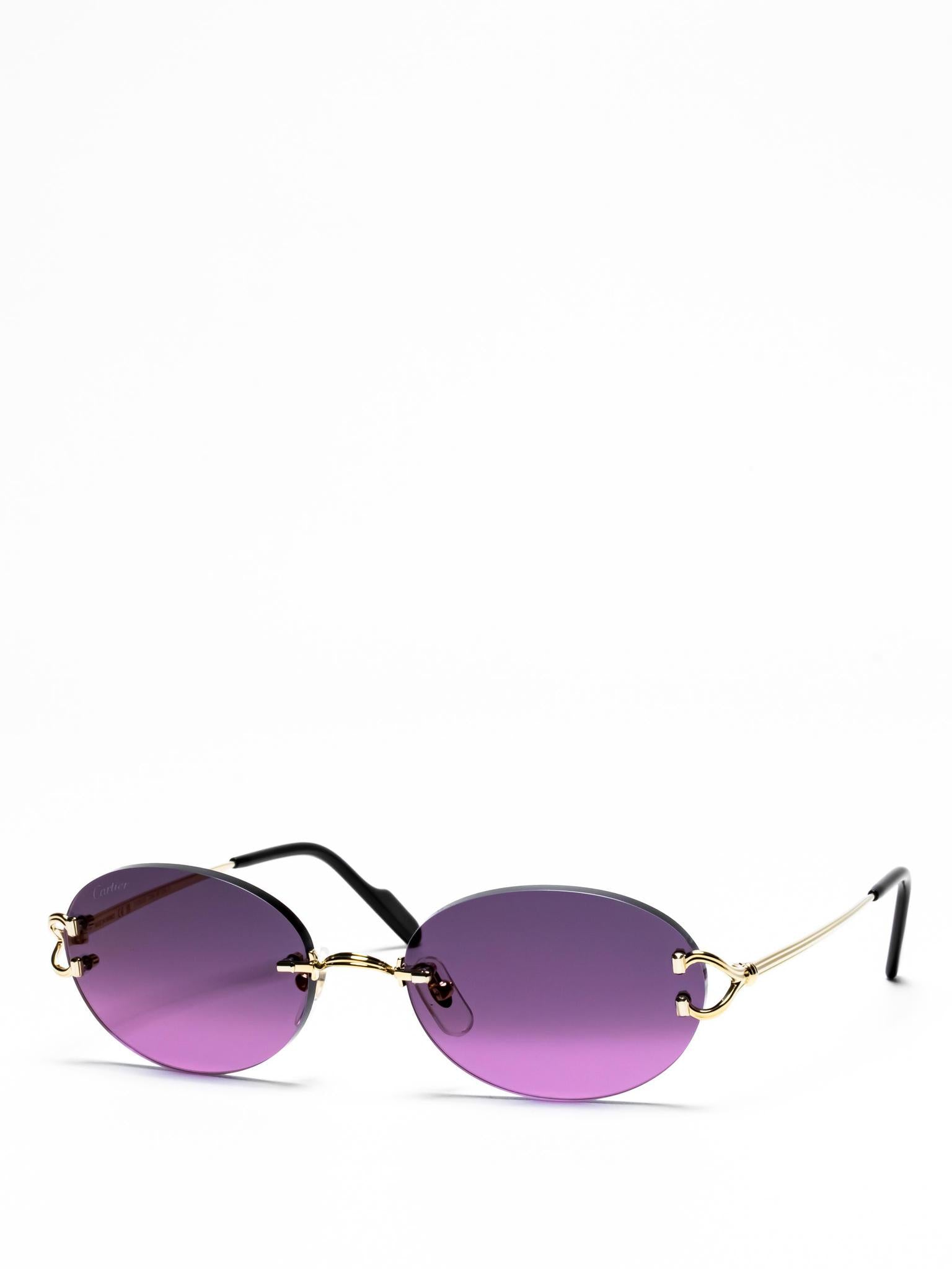 CARTIER | CT0551S 001 | C DÉCOR SUNGLASSES – Hall of Frames