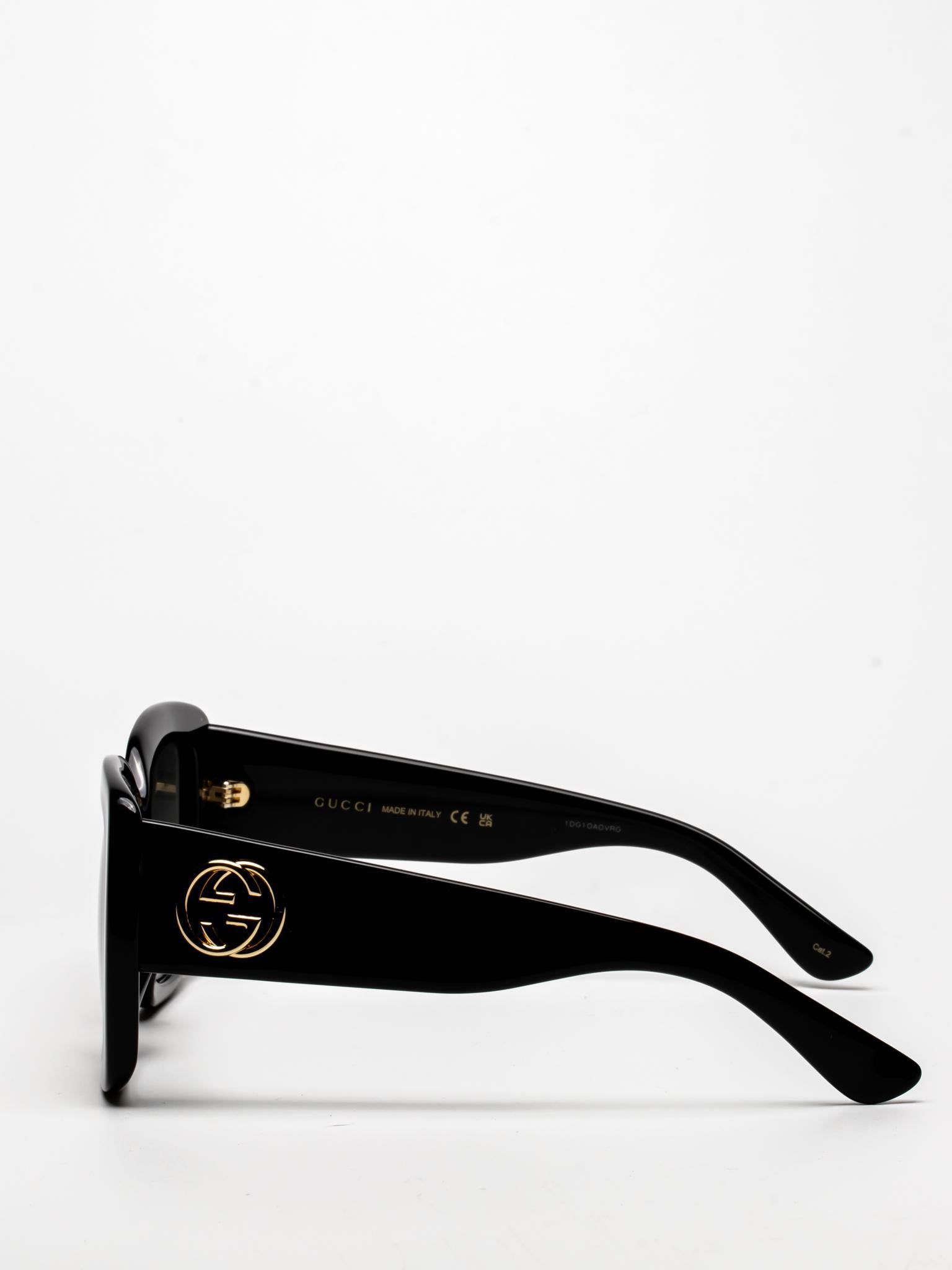 GUCCI | GG0141SN 001 | SQUARE FRAME SUNGLASSES