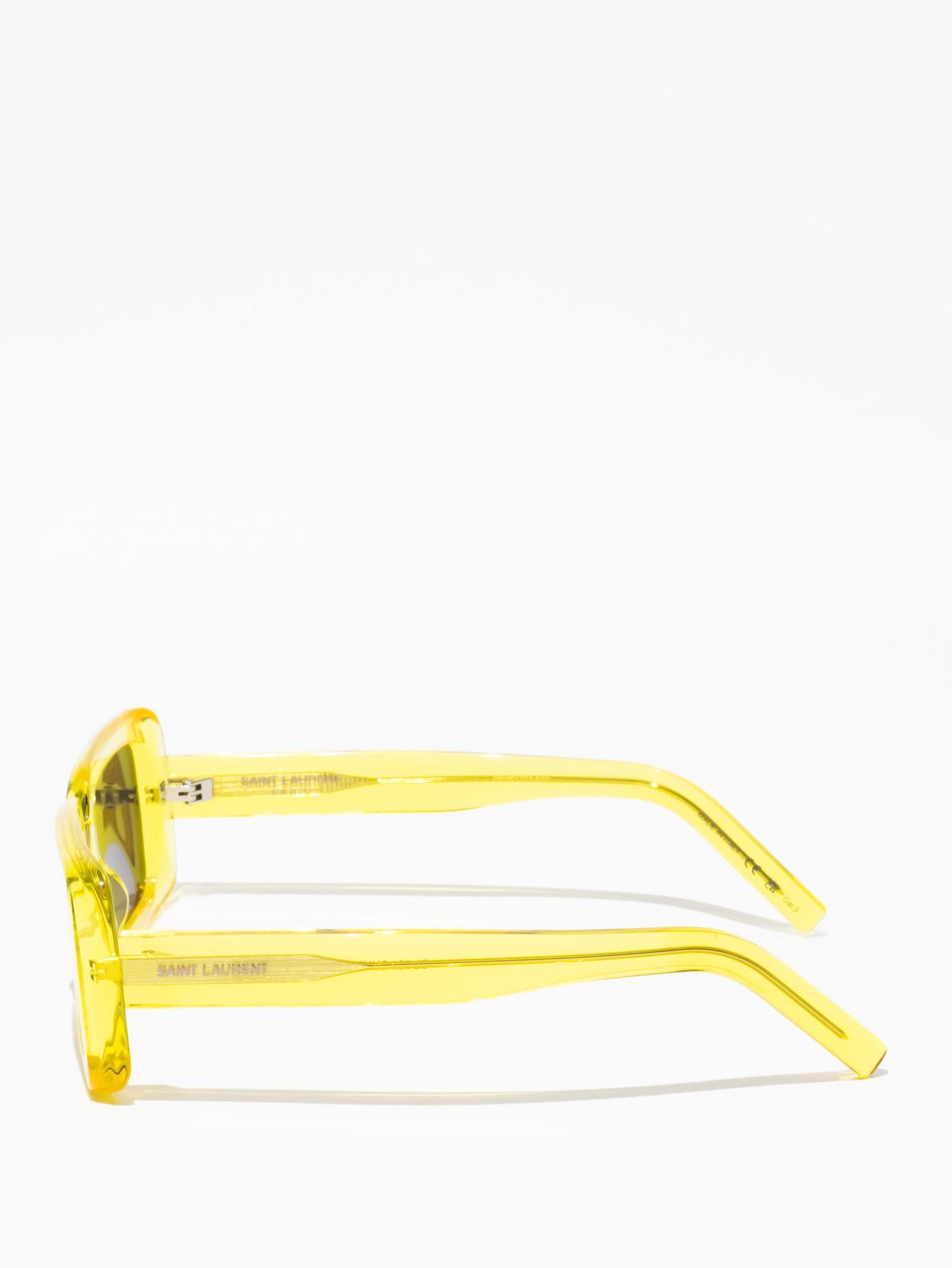 SL 534 SUNRISE 004 | YELLOW | RECTANGLE SUNGLASSES