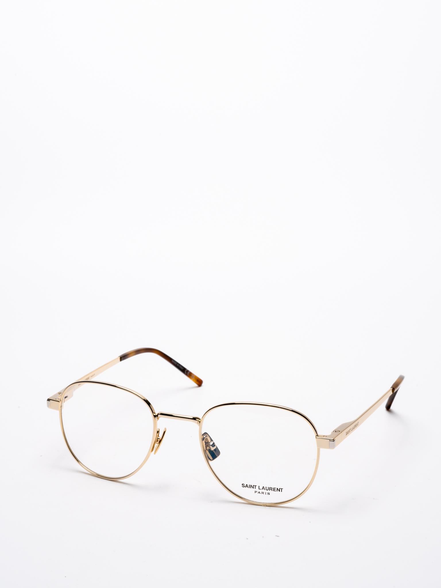 SL 555 OPT 003 | GOLD | ROUND EYEGLASSES