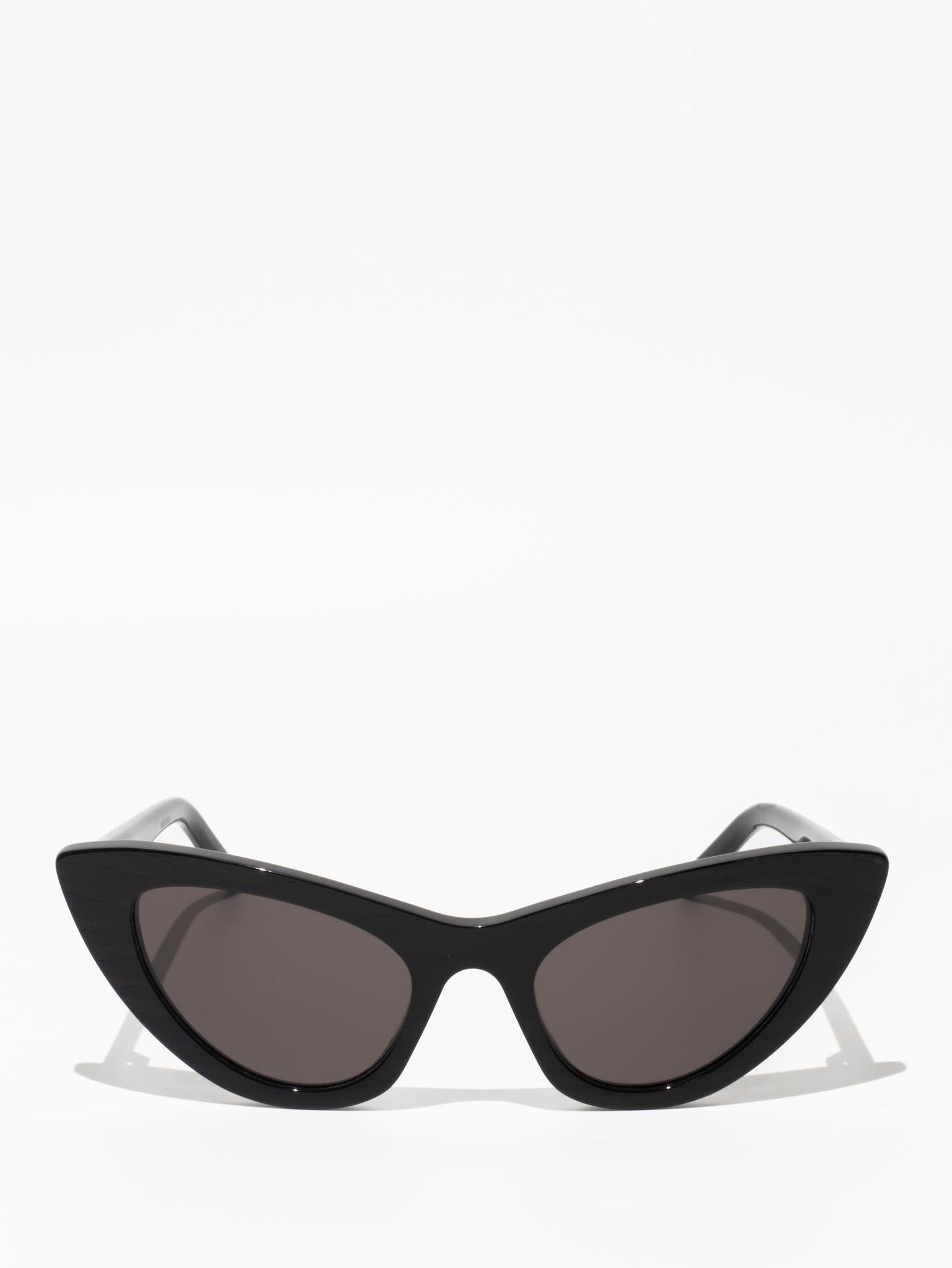 SL 213 LILY 011 | BLACK / GREY | CAT EYE SUNGLASSES
