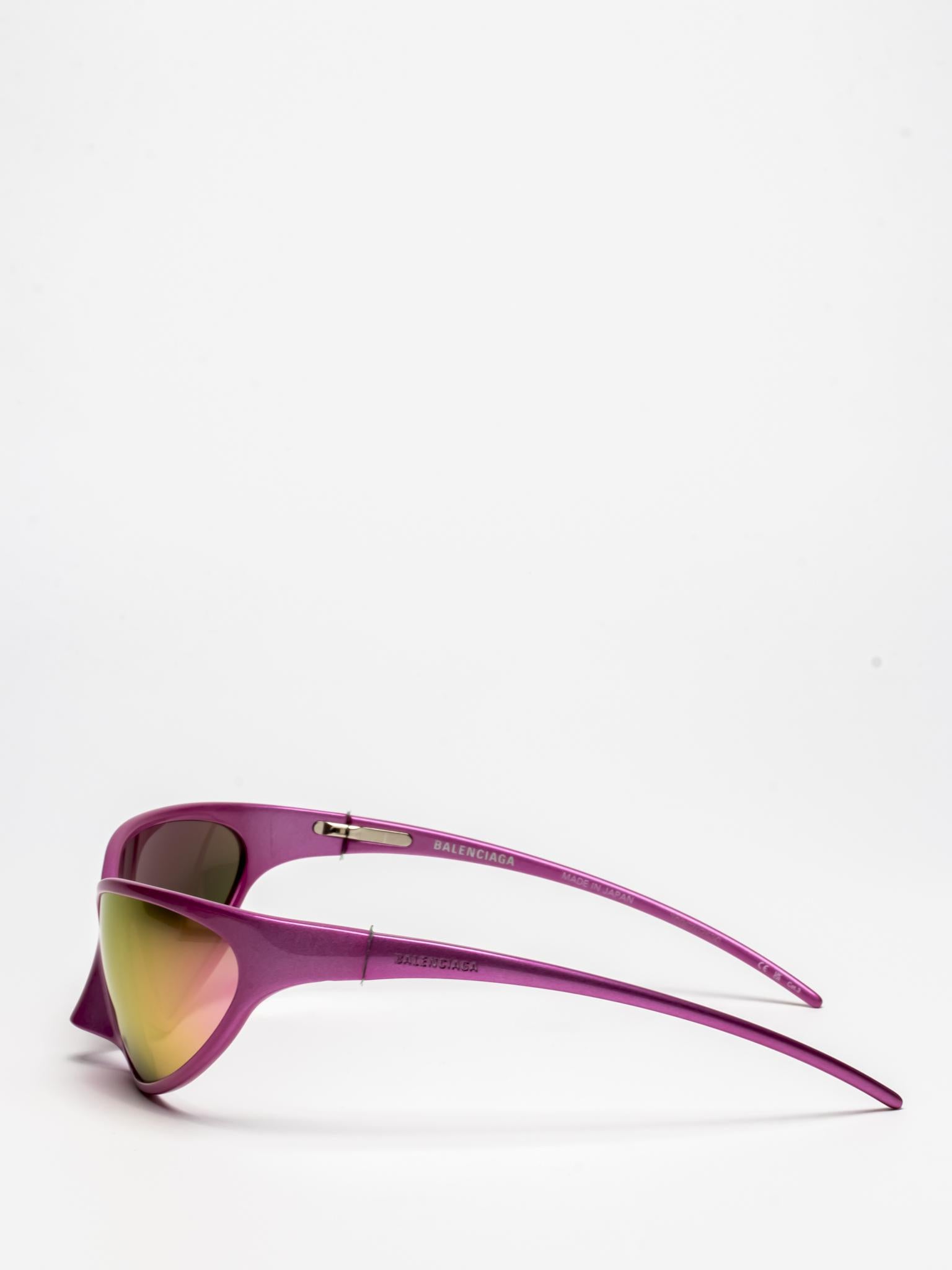 BALENCIAGA | OVAL SUNGLASSES | PINK | BB0349S 007