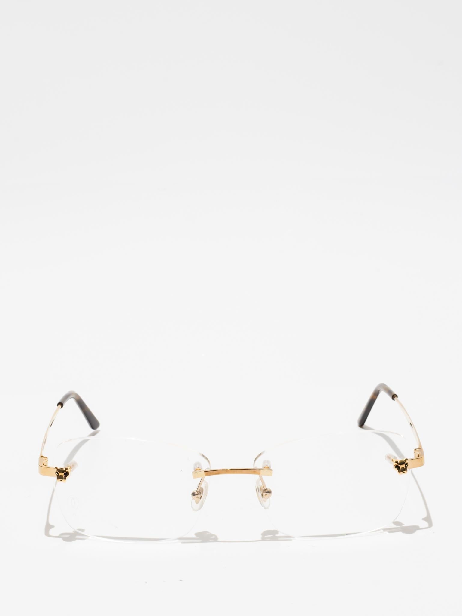 CT0148O 001 | PANTHÈRE DE CARTIER EYEGLASSES