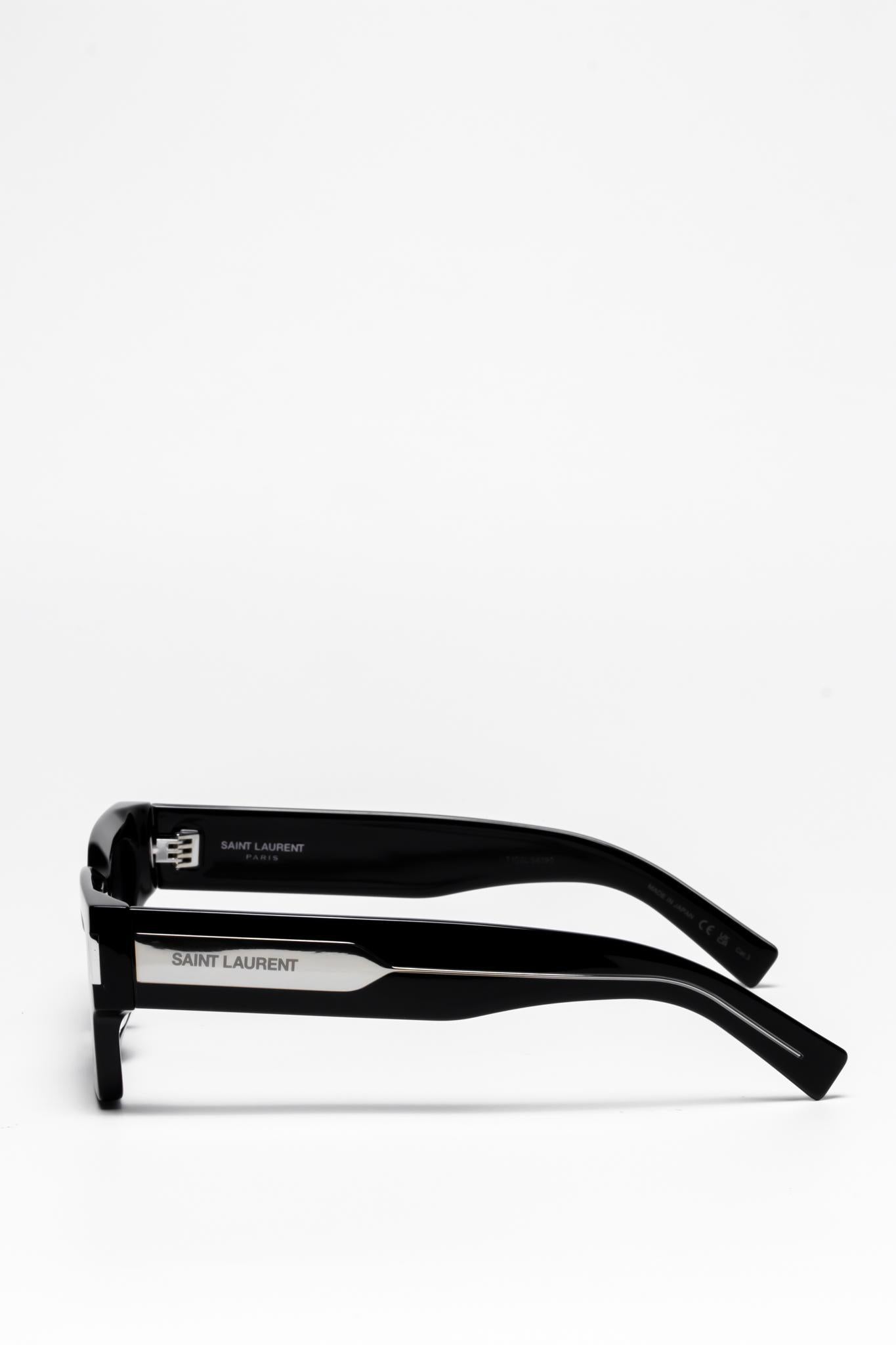 SAINT LAURENT | SL 572 001 | BLACK | RECTANGULAR SUNGLASSES
