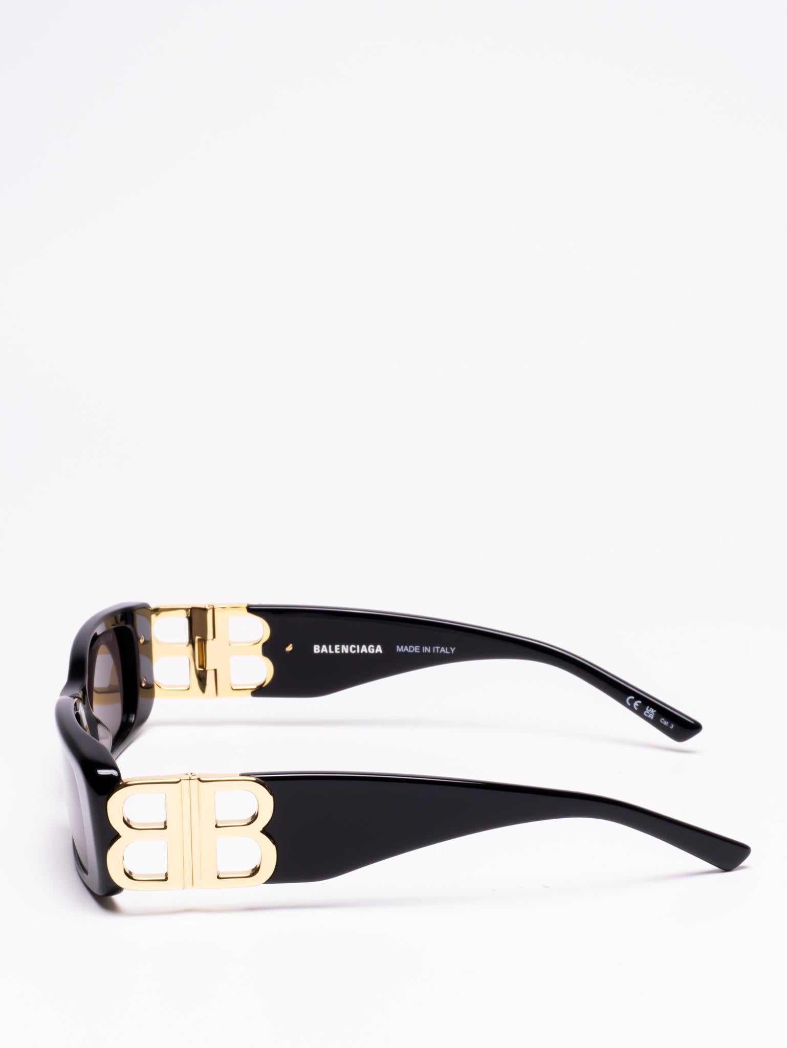 BALENCIAGA | DYNASTY RECTANGLE | BLACK | BB0096S 001
