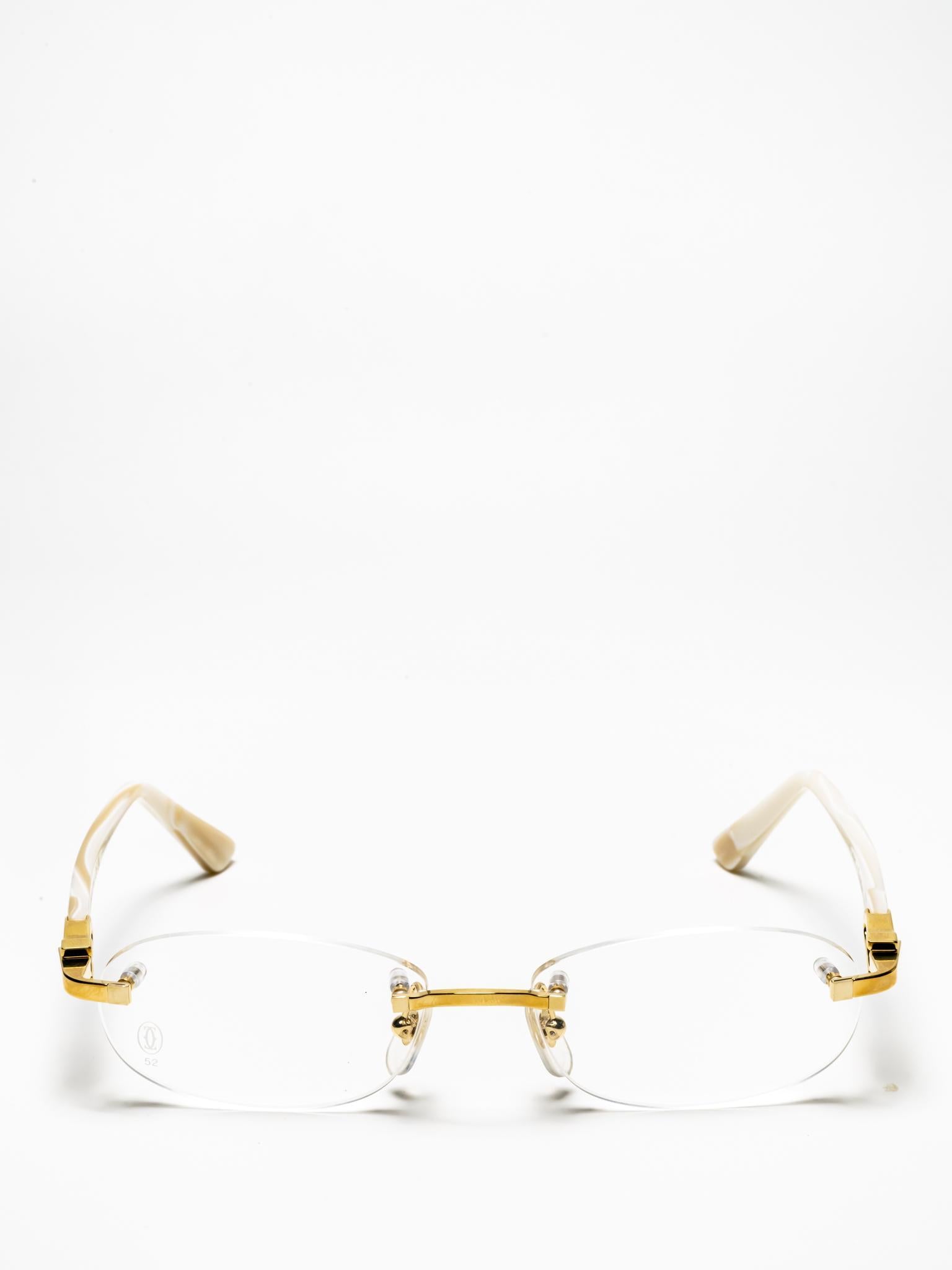 CT0455OJ 003 C DÉCOR EYEGLASSES