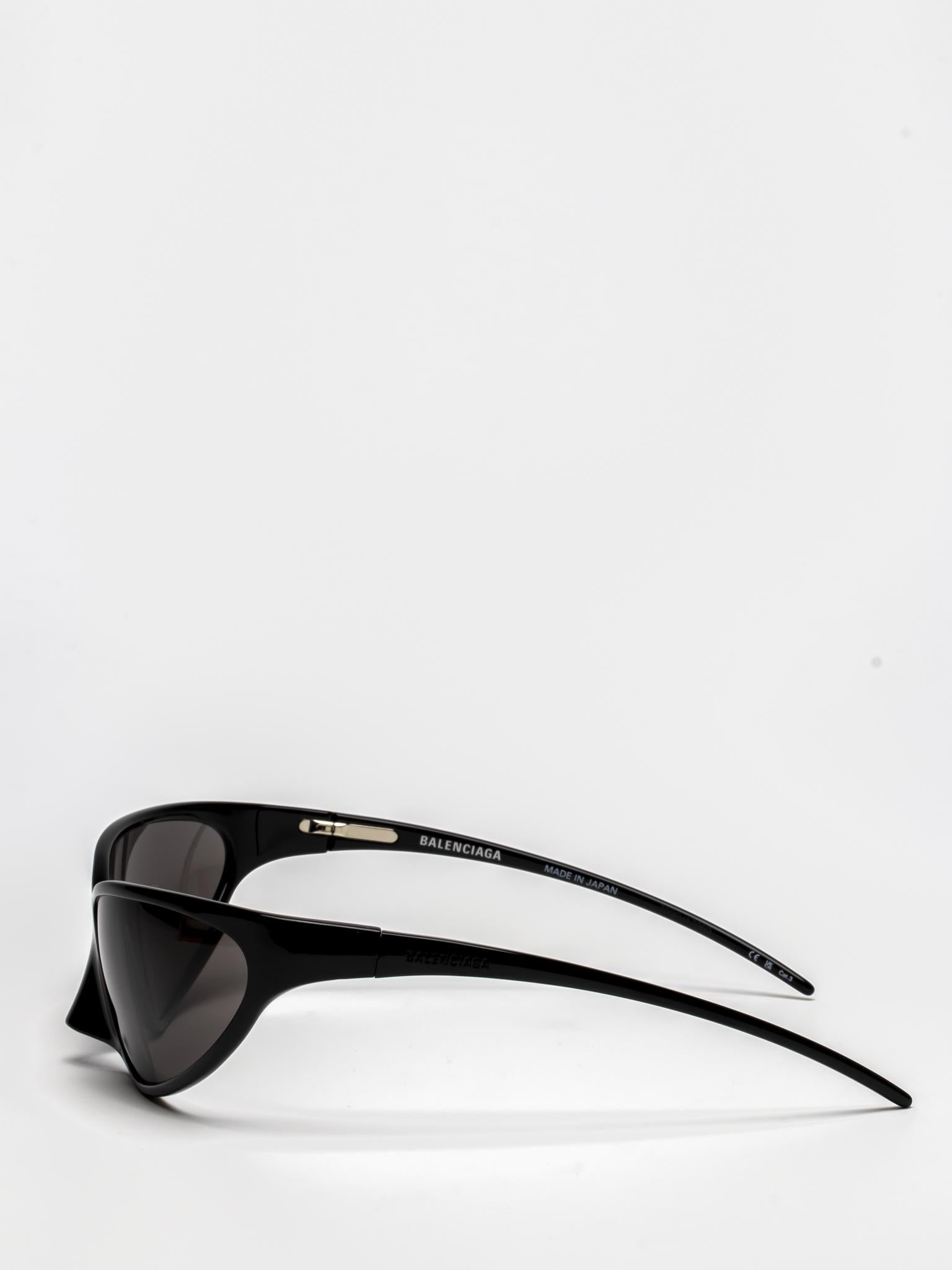 BALENCIAGA | OVAL SUNGLASSES | BLACK | BB0349S 001