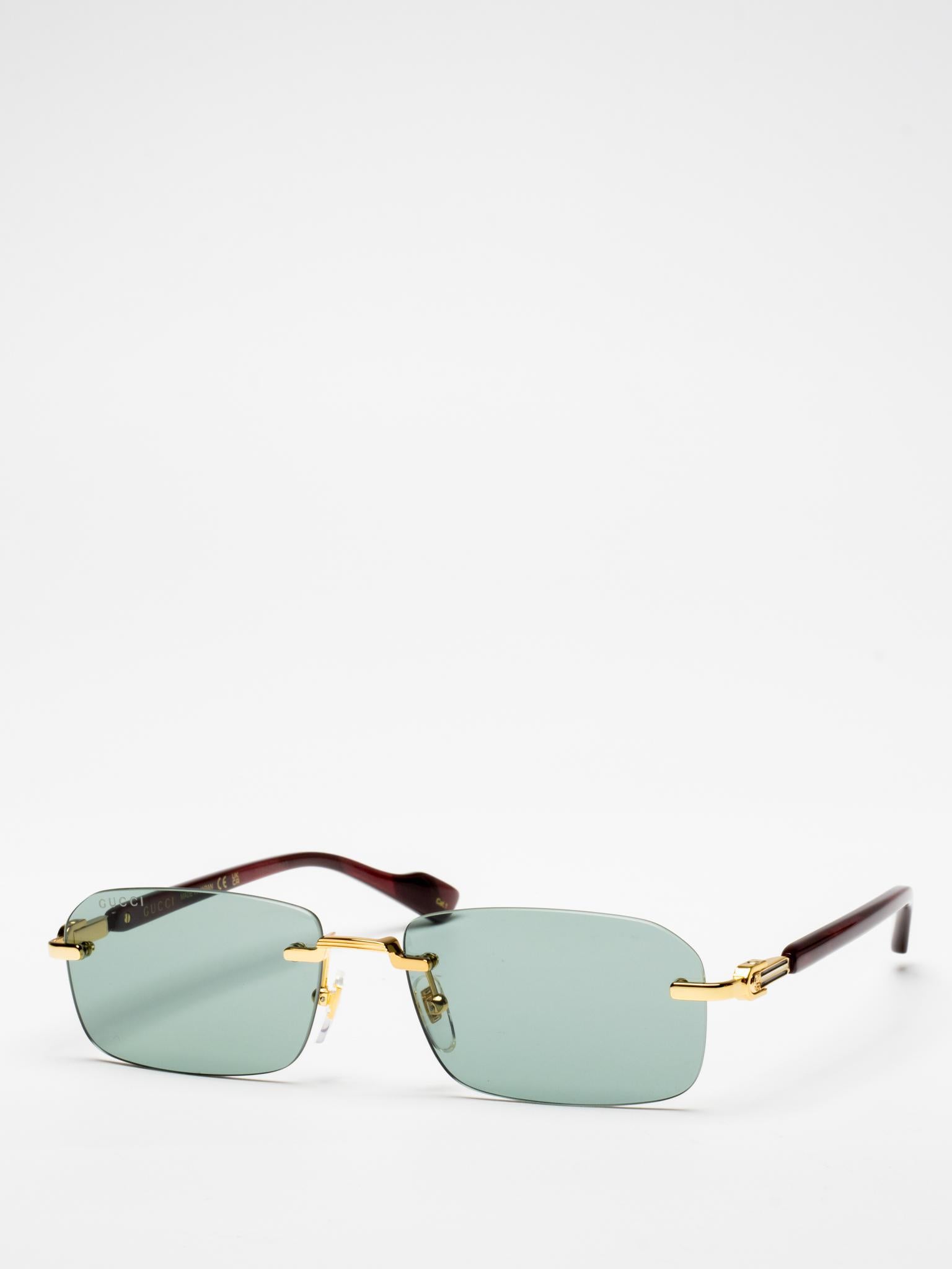 GG1221S 003 | RECTANGULAR FRAME SUNGLASSES