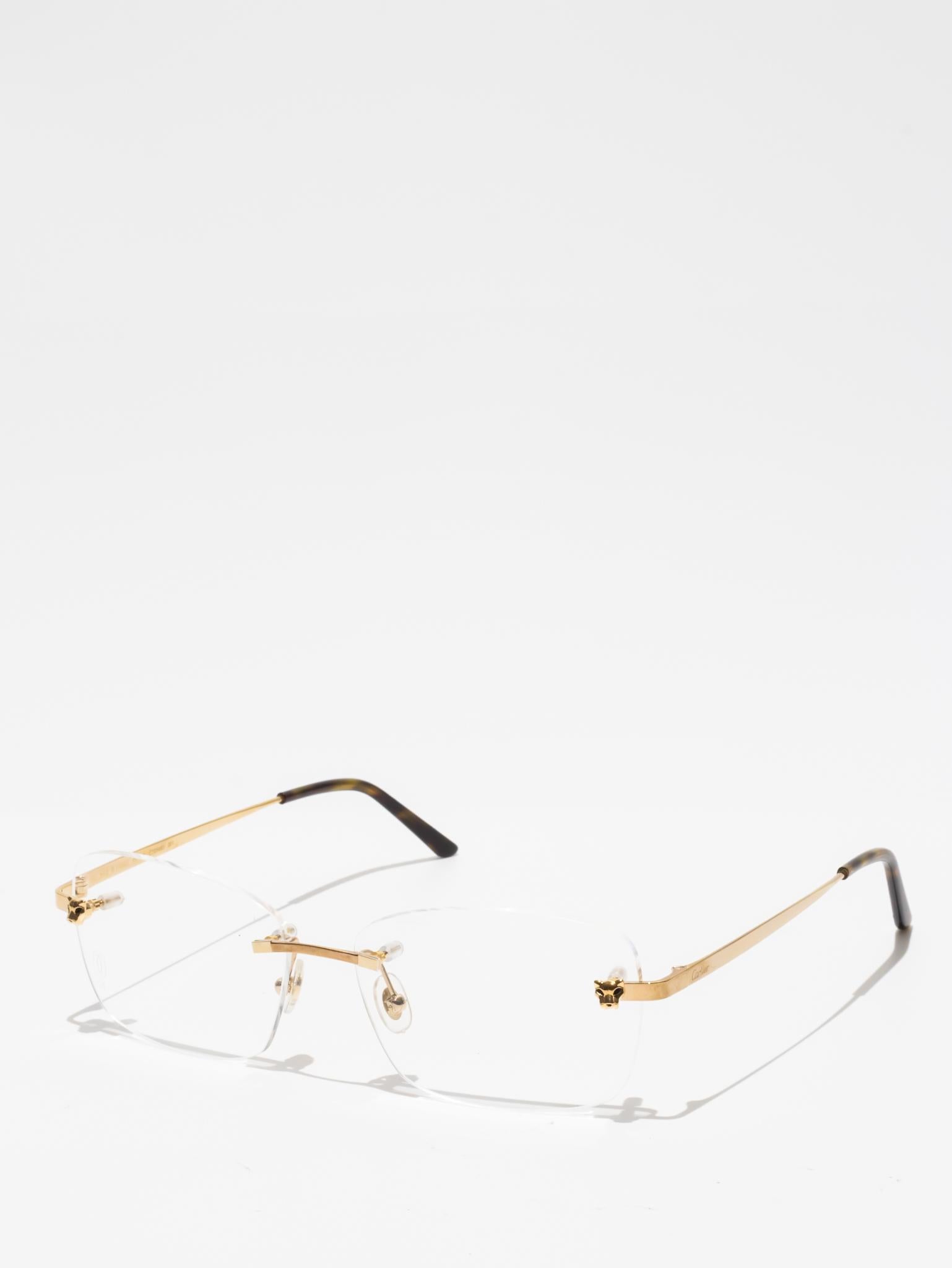 CT0148O 001 | PANTHÈRE DE CARTIER EYEGLASSES