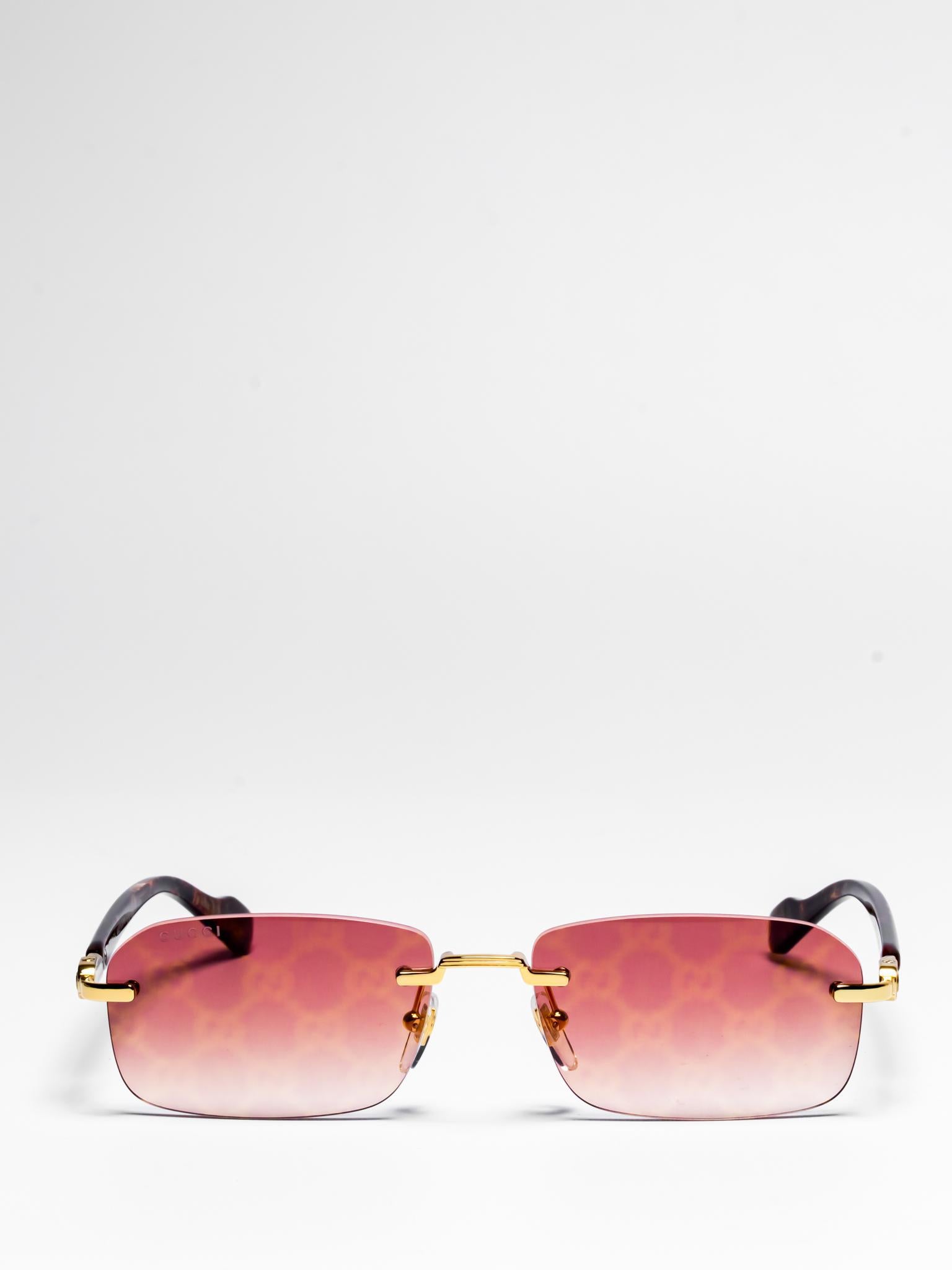 GUCCI | GG1221S 004 | RECTANGULAR FRAME SUNGLASSES