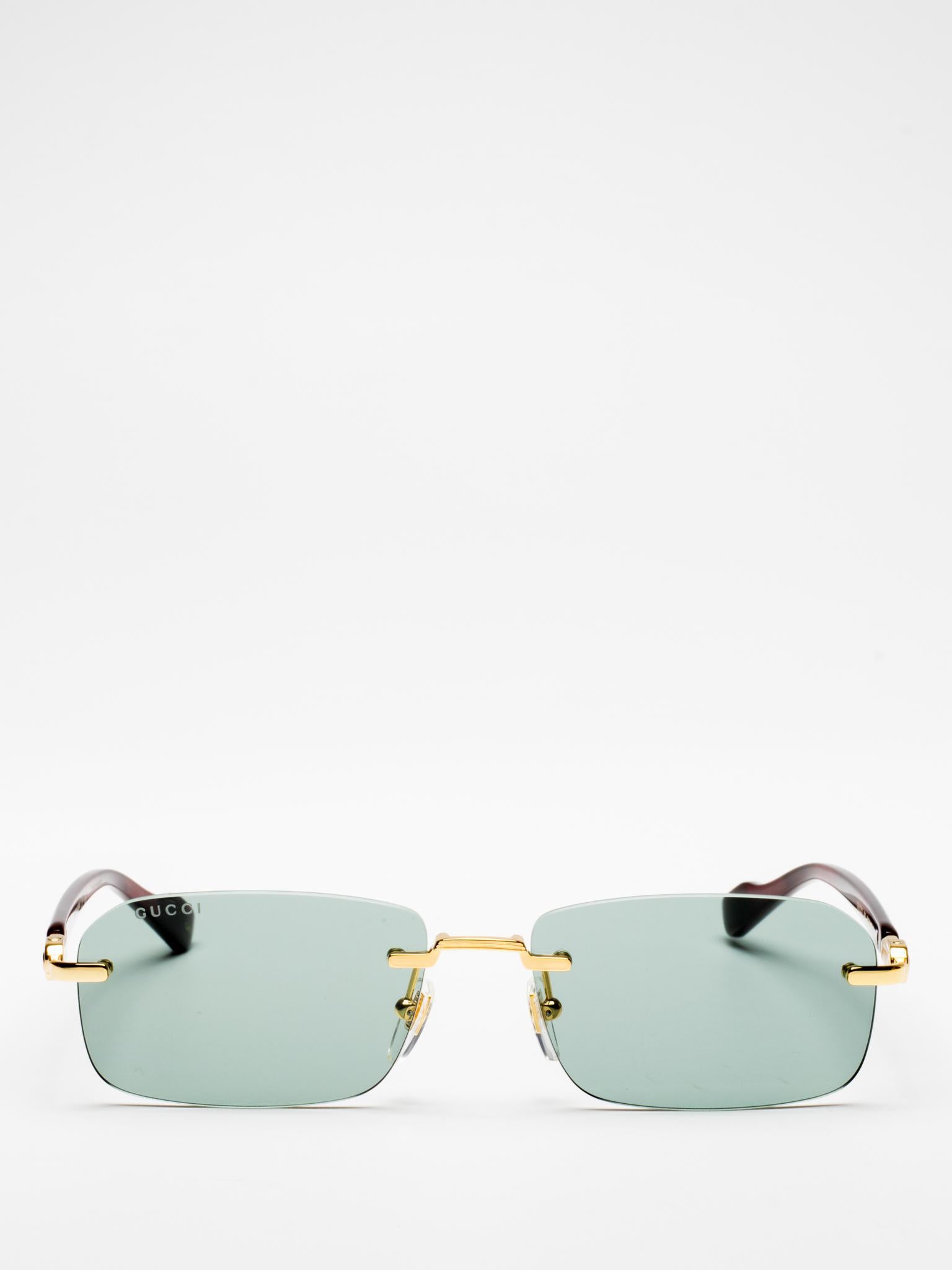 GG1221S 003 | RECTANGULAR FRAME SUNGLASSES