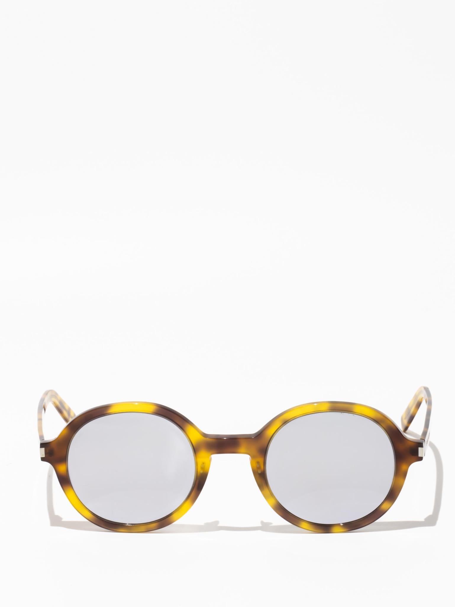 SL 161 SLIM 004 | TORTOISE | ROUND SUNGLASSES