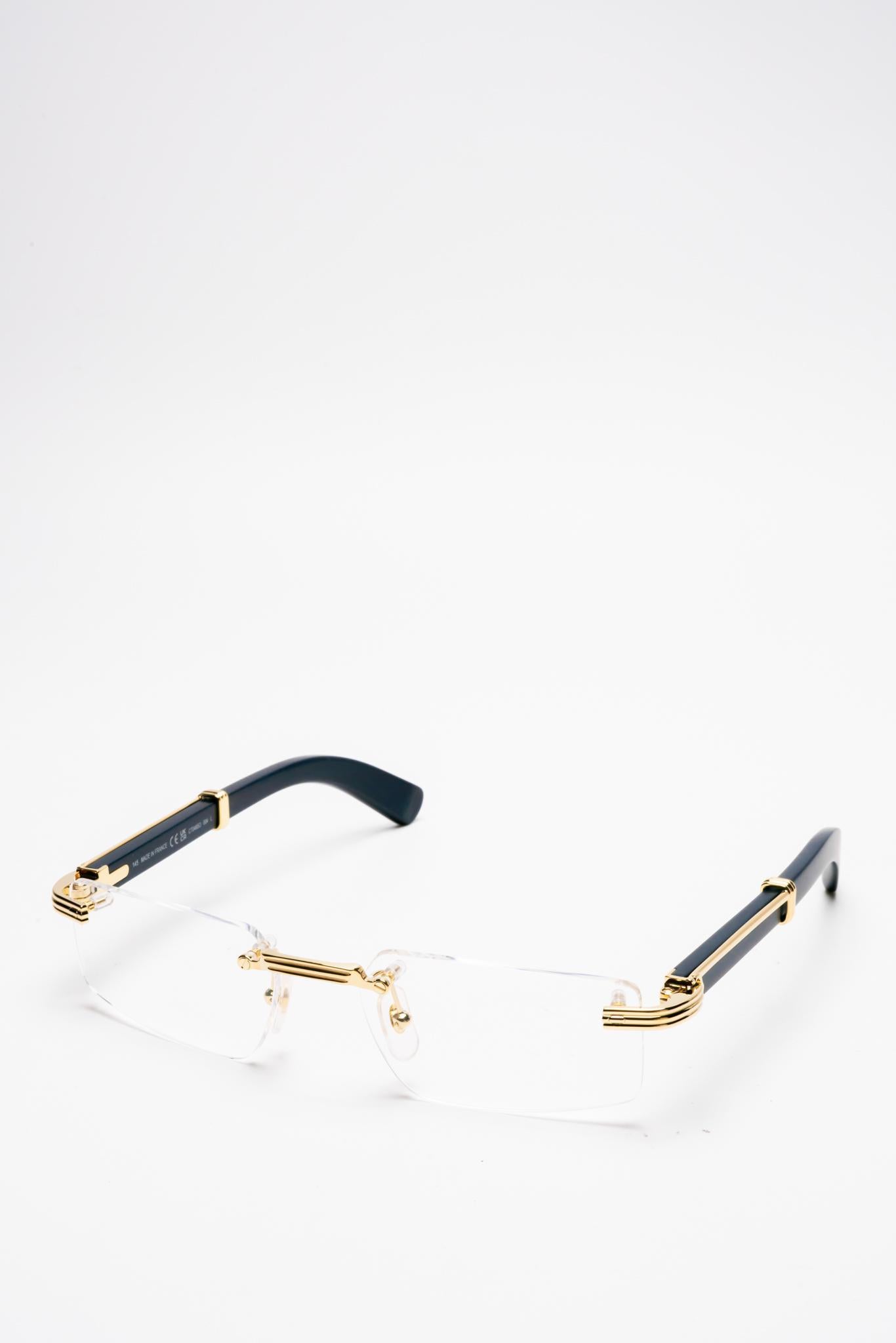 CARTIER CT0485O 004 PREMIÈRE DE CARTIER WOOD SUNGLASSES