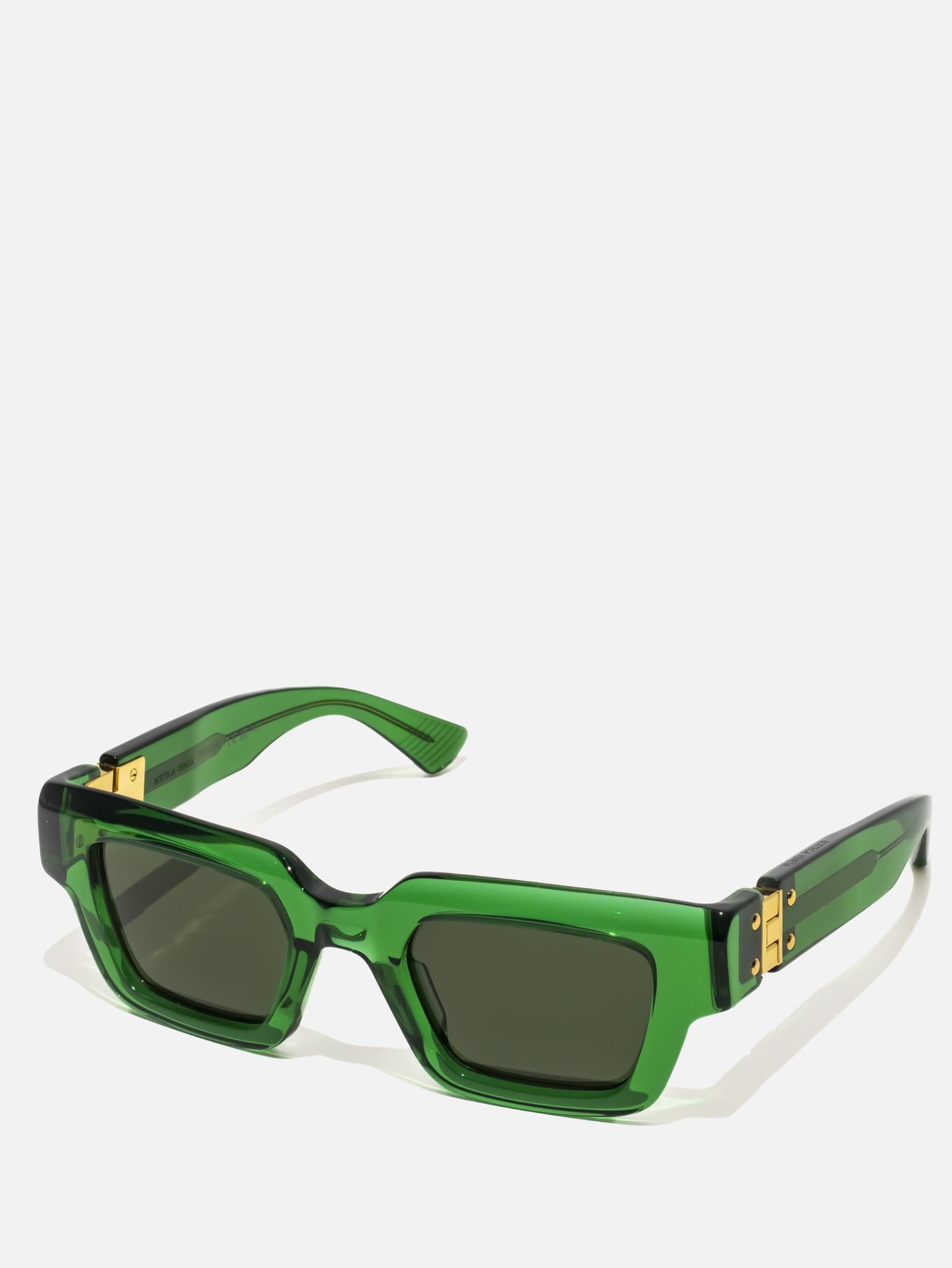 BV1230S 002 HINGE ACETATE SQUARE SUNGLASSES