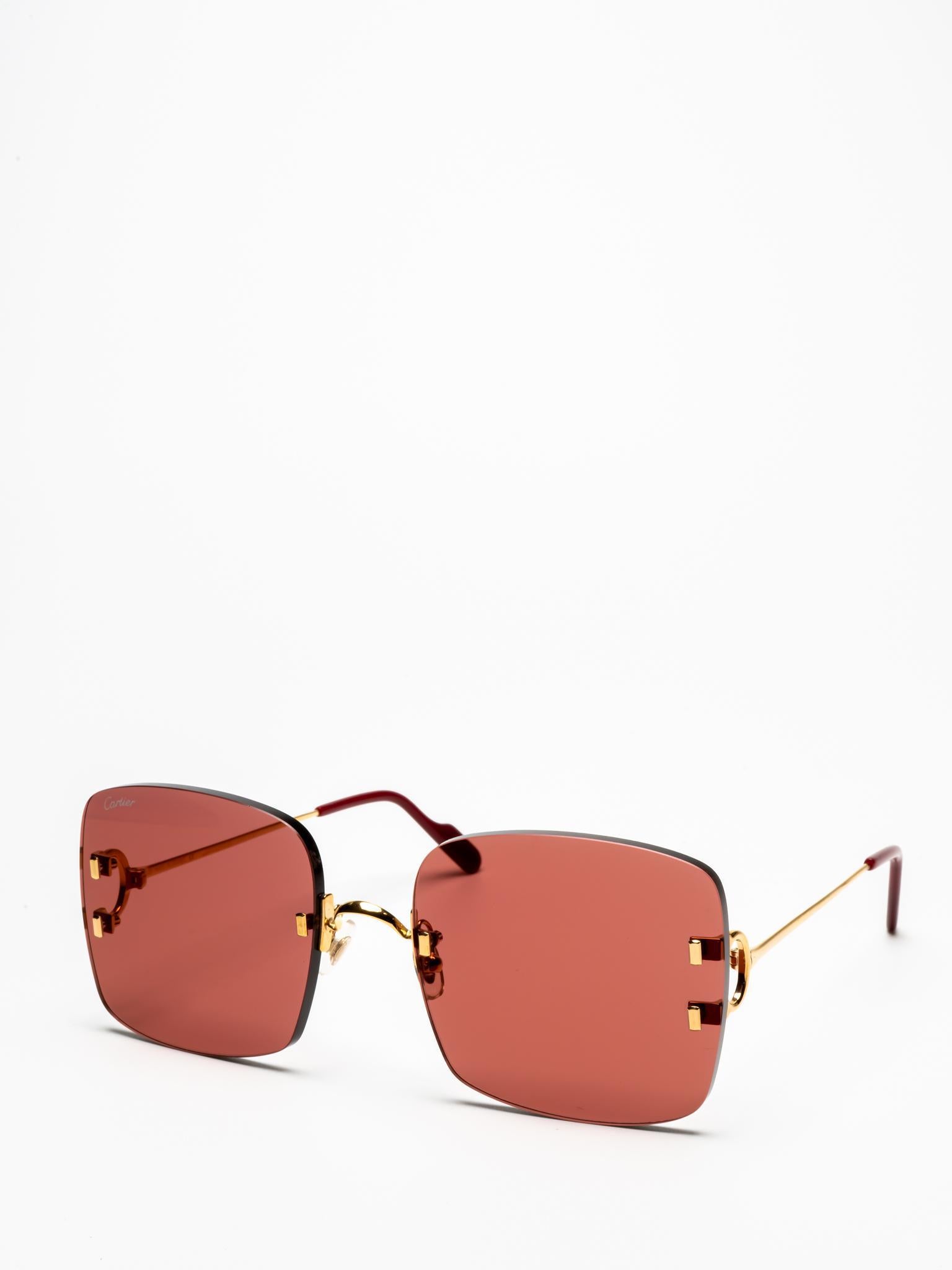 CARTIER | CT0153S 004 | C DÉCOR SUNGLASSES