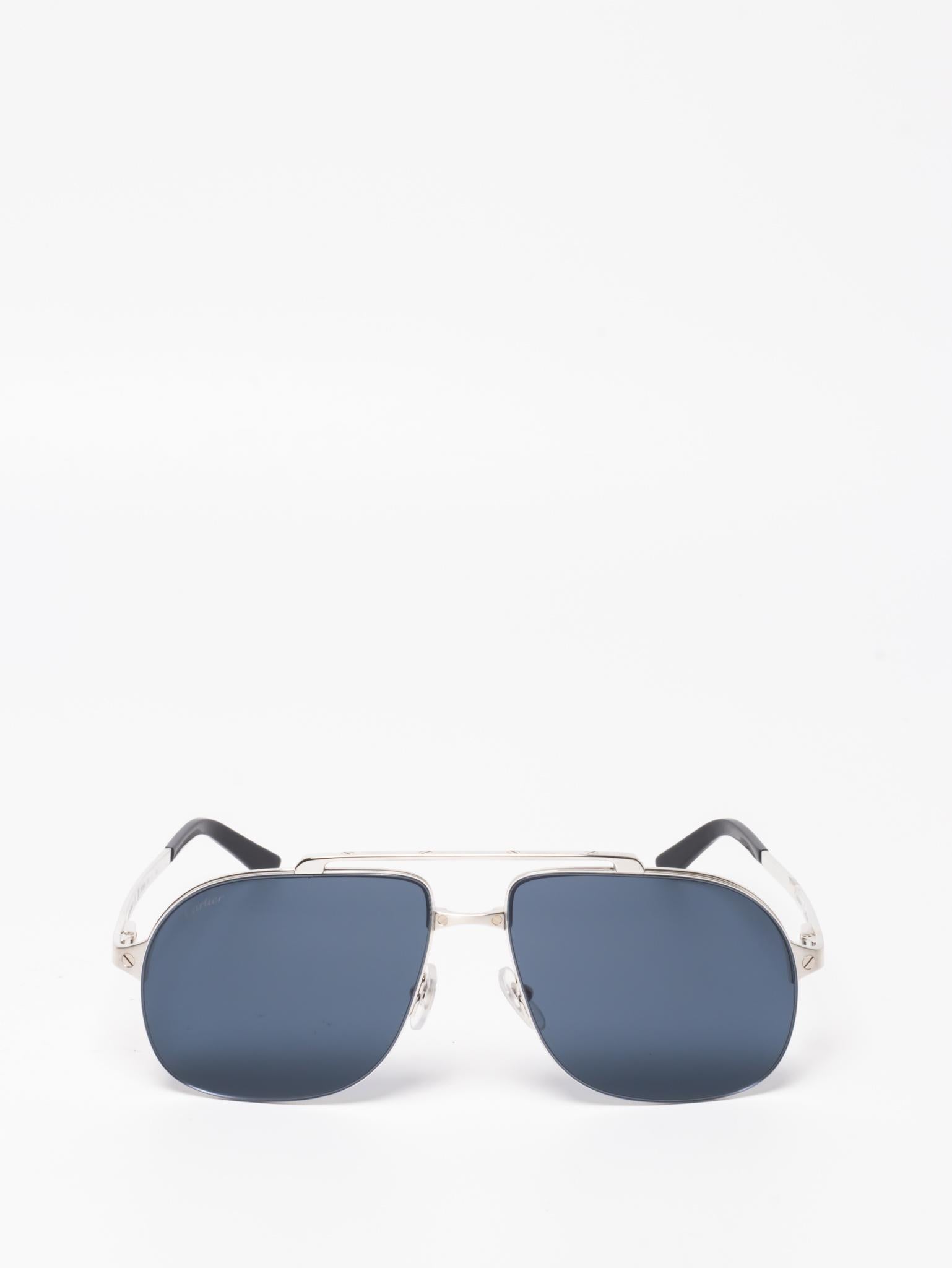 CT0353S 003 | SANTOS DE CARTIER SUNGLASSES
