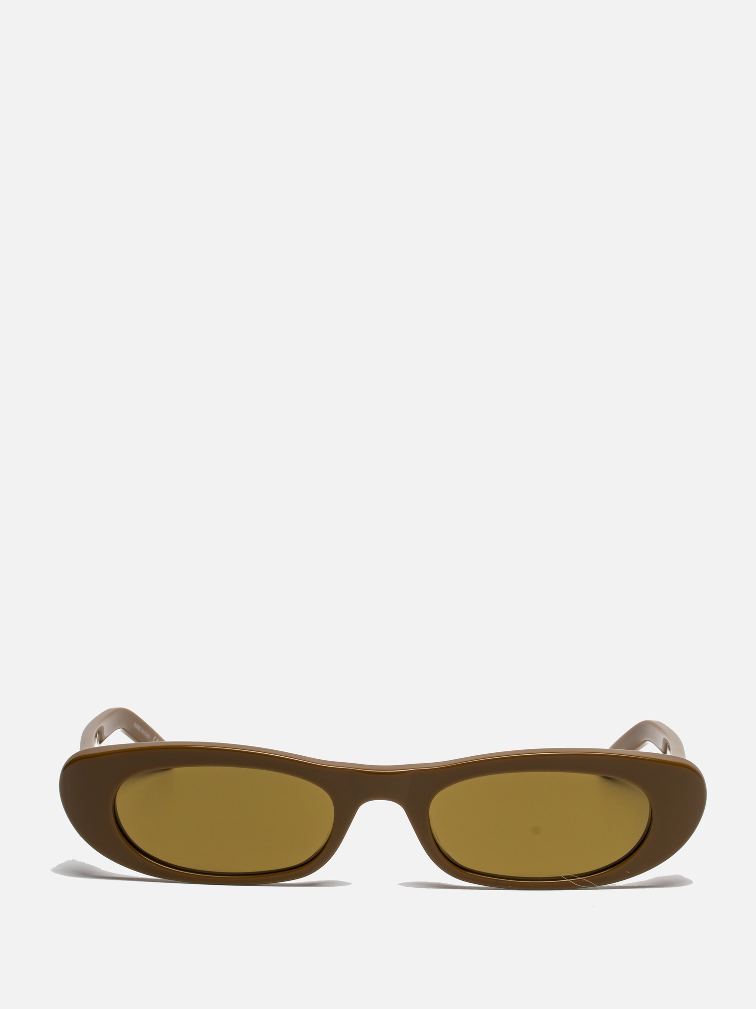 SAINT LAURENT | SL 557 006 | BROWN | OVAL SUNGLASSES
