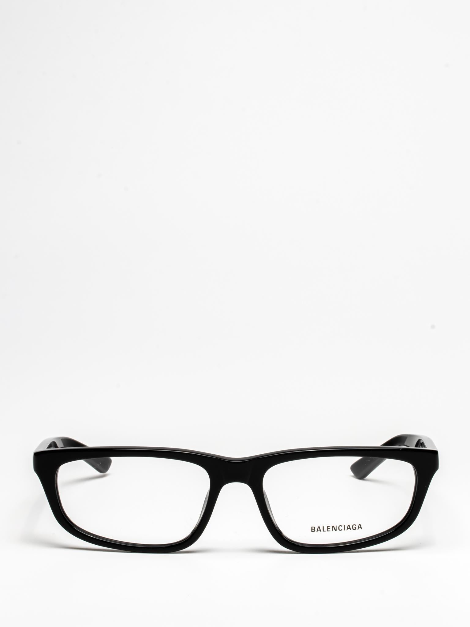 BALENCIAGA | OVAL EYEGLASSES | BLACK | BB0407O 001
