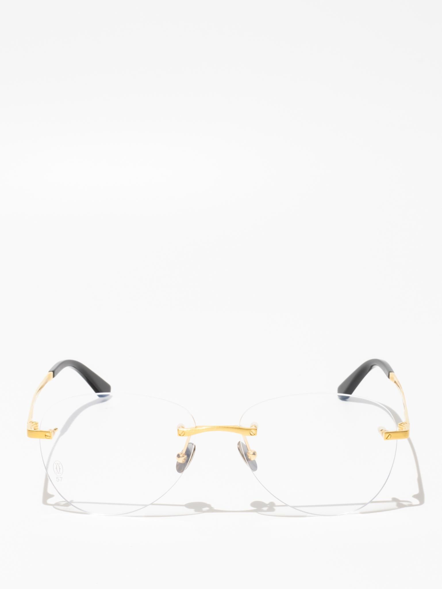 CT0254O 001 | SANTOS DE CARTIER EYEGLASSES