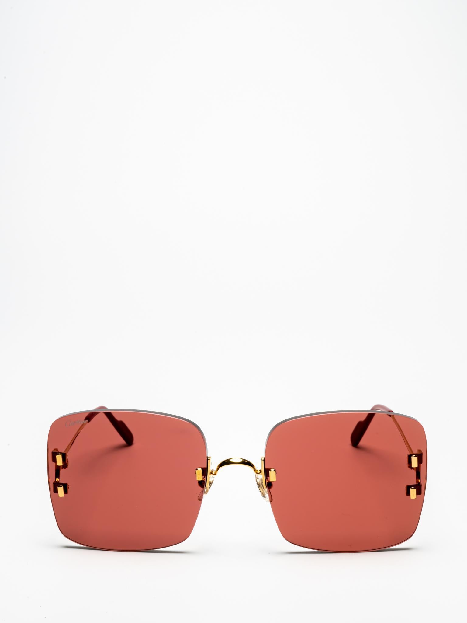 CARTIER | CT0153S 004 | C DÉCOR SUNGLASSES
