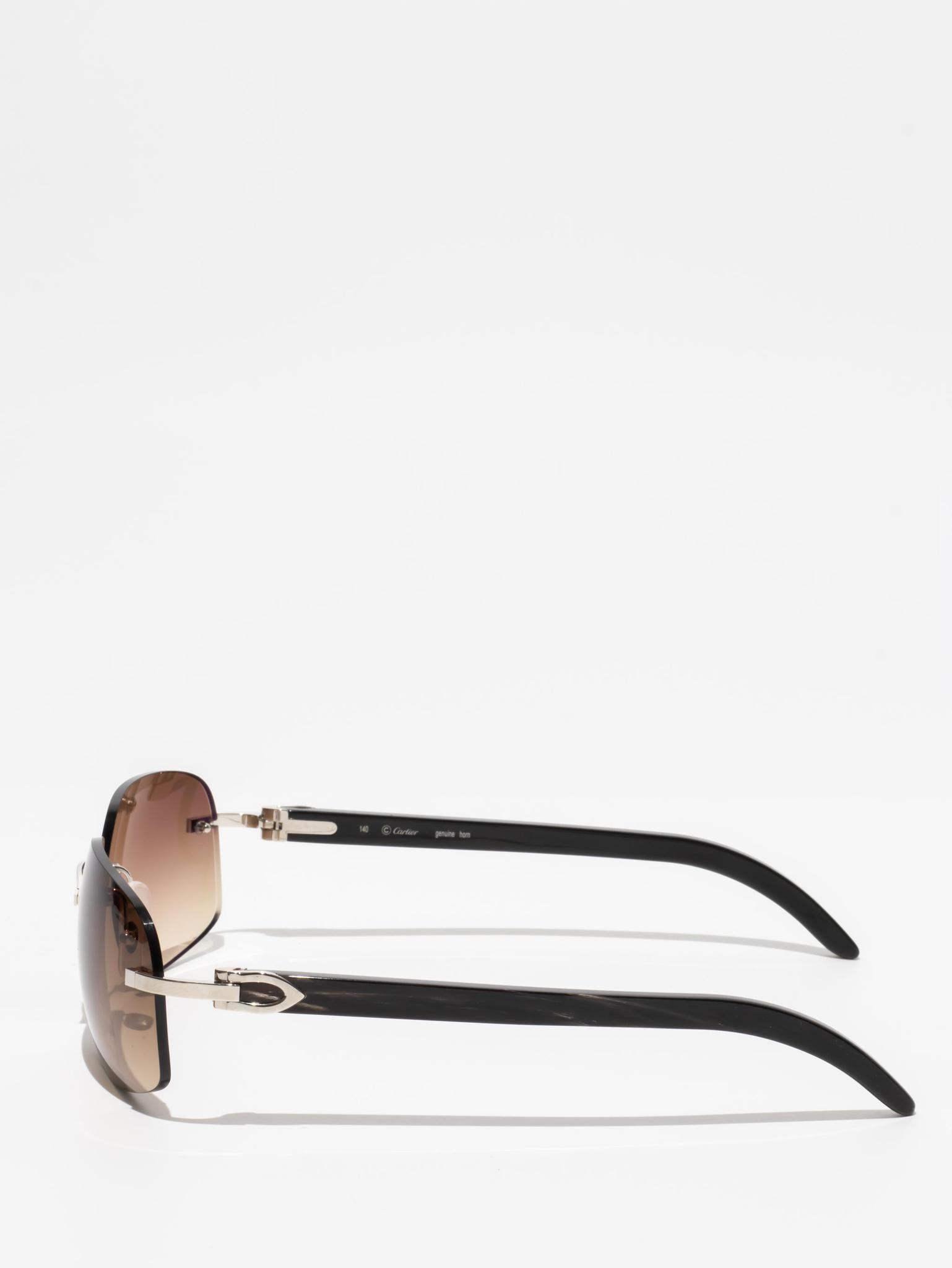 CT0023RS 001 | C DÉCOR | BUFFALO HORN SUNGLASSES