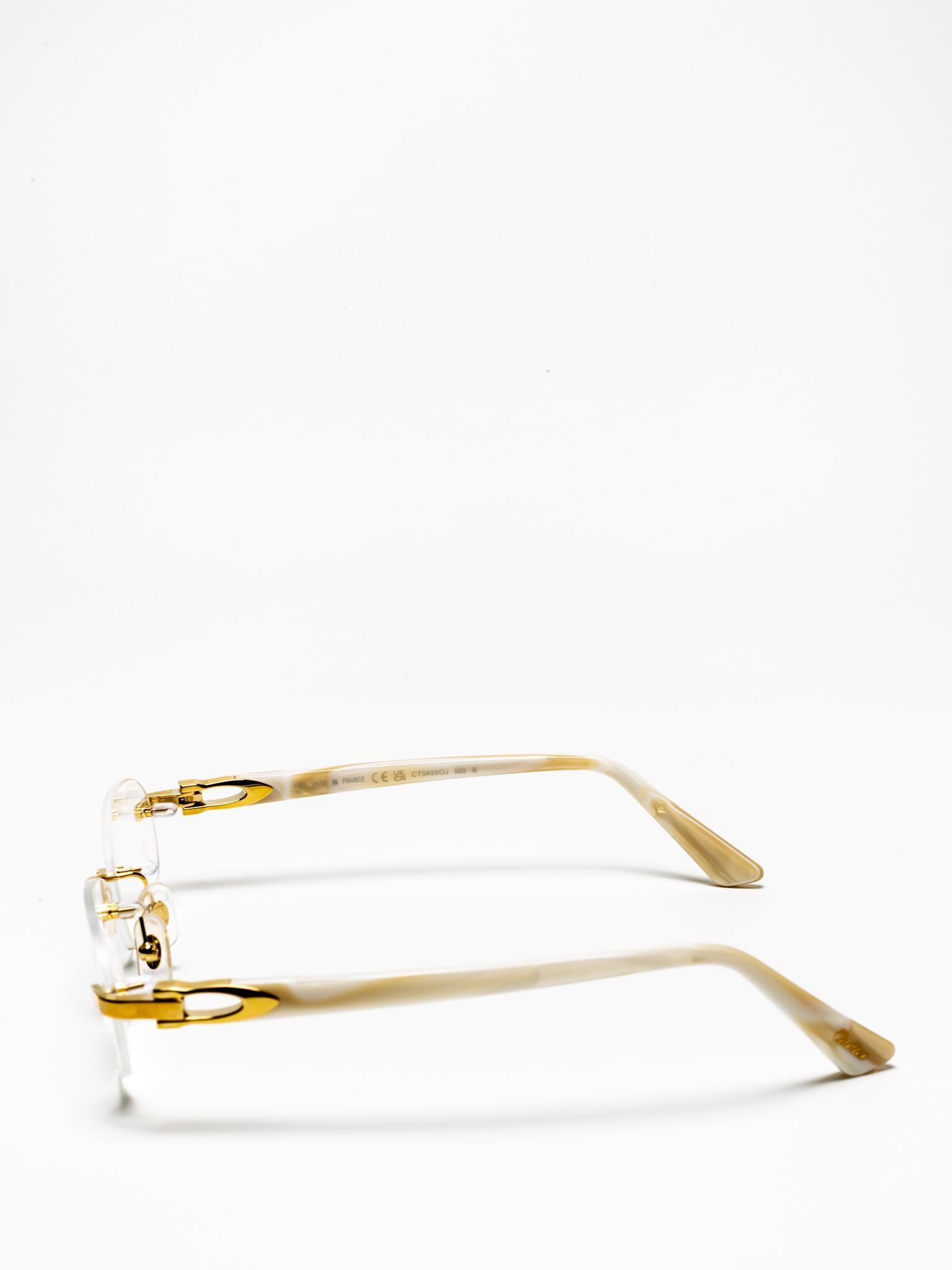 CT0455OJ 003 C DÉCOR EYEGLASSES