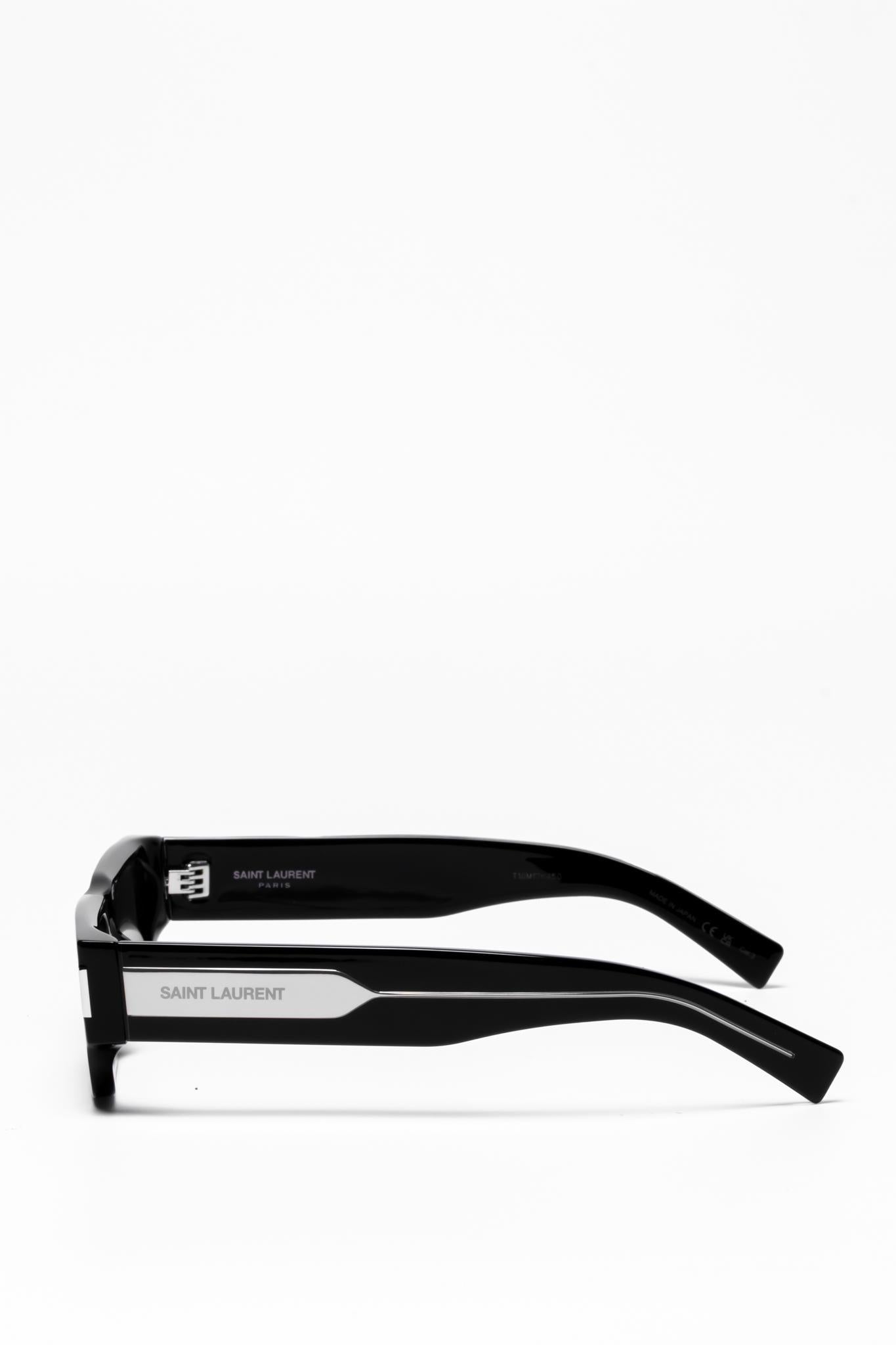 SAINT LAURENT | SL660 001 | BLACK | RECTANGULAR SUNGLASSES