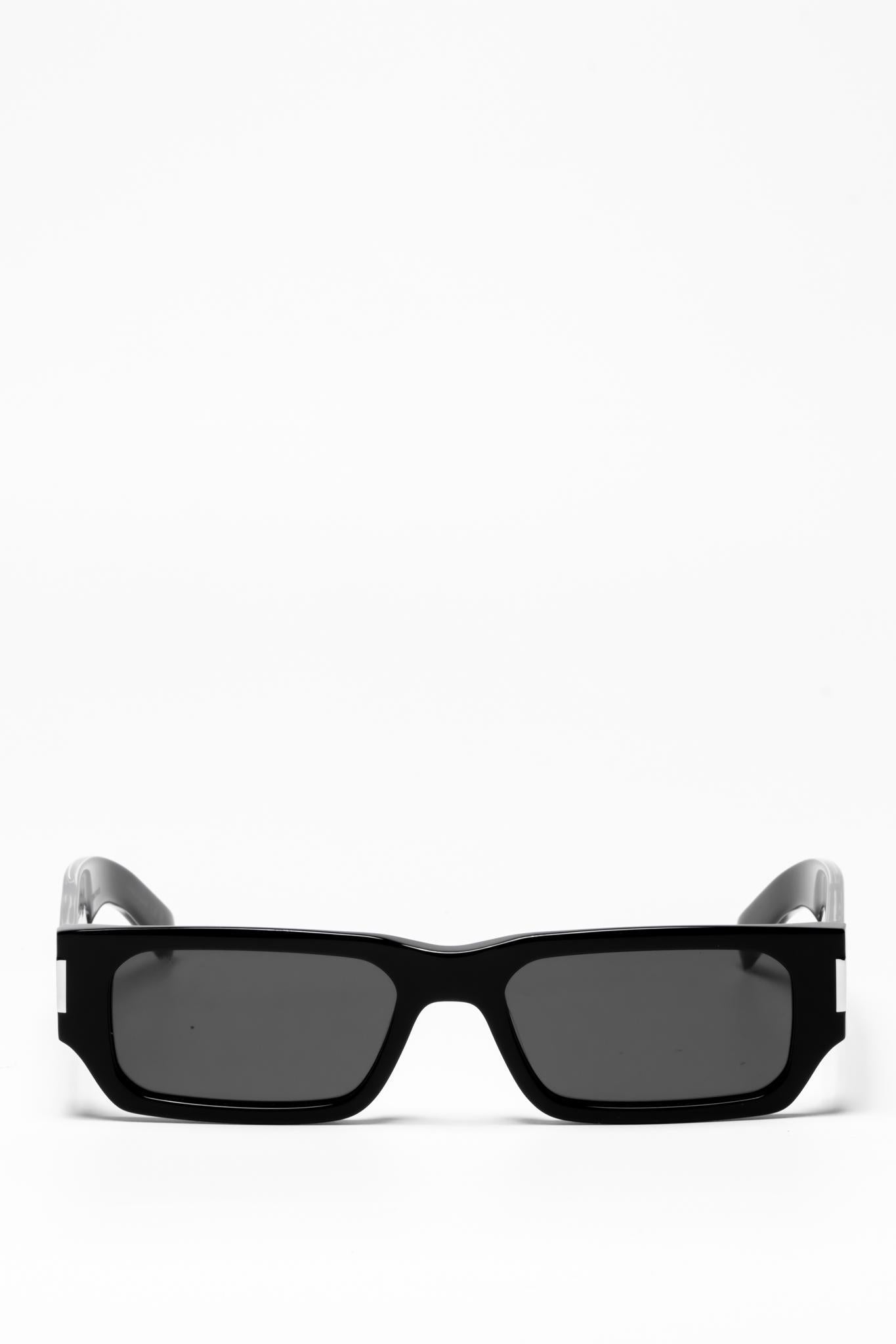 SAINT LAURENT | SL660 001 | BLACK | RECTANGULAR SUNGLASSES