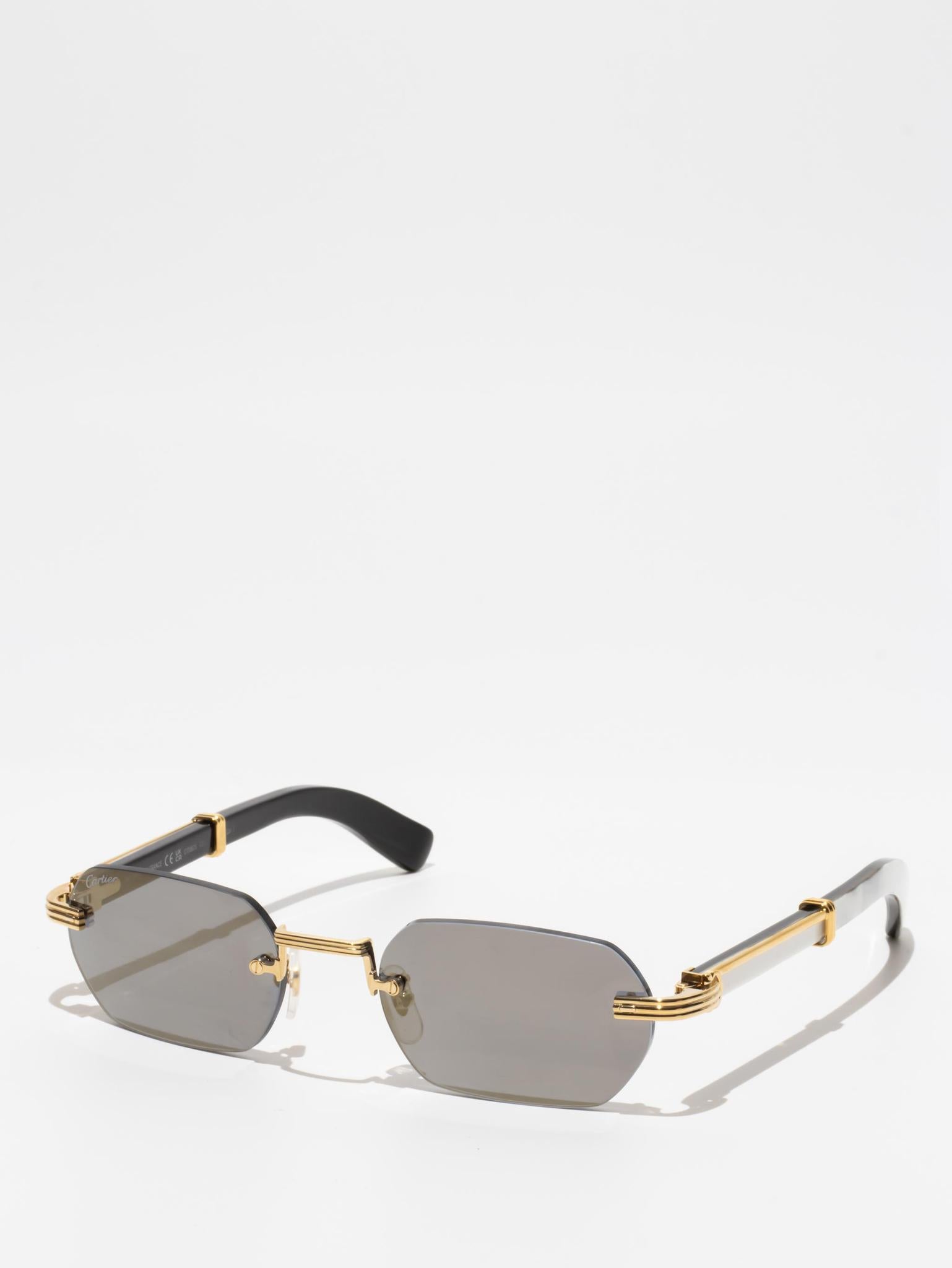 CT0362S 003 | PREMIÈRE DE CARTIER | BUFFALO HORN SUNGLASSES