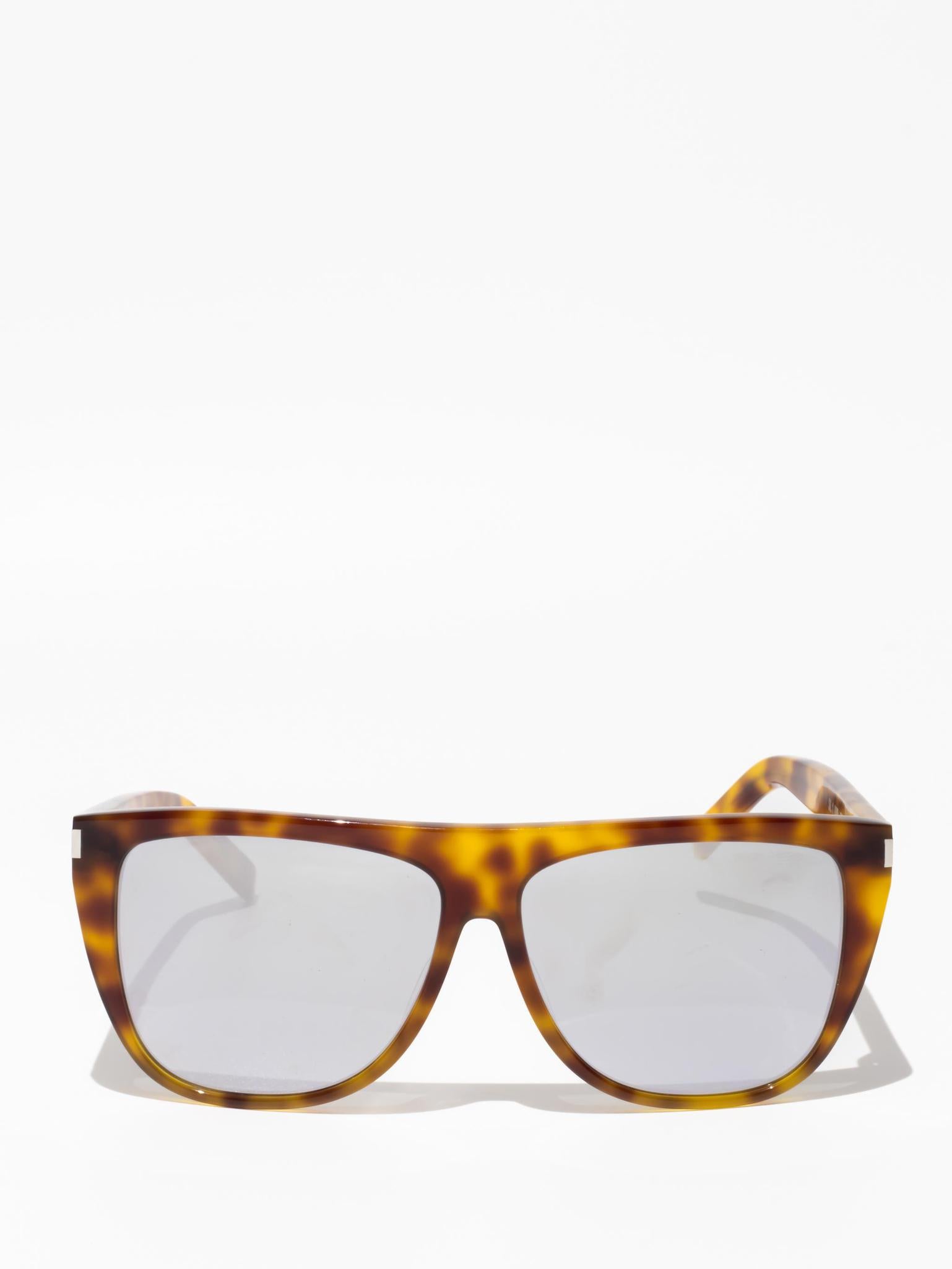 SAINT LAURENT | SL 1 009 | TORTOISE | SQUARE SUNGLASSES