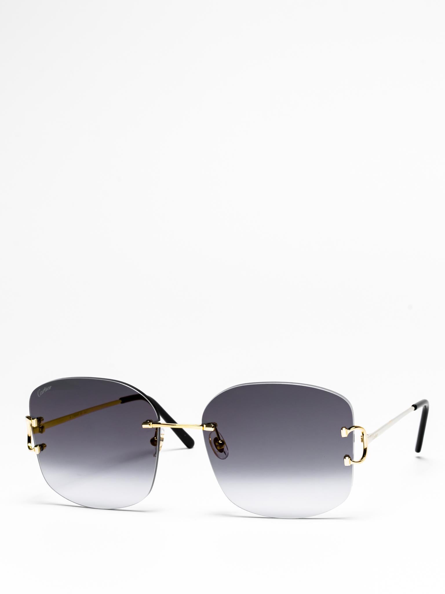 CARTIER | CT0037RS 001 | C DÉCOR SUNGLASSES