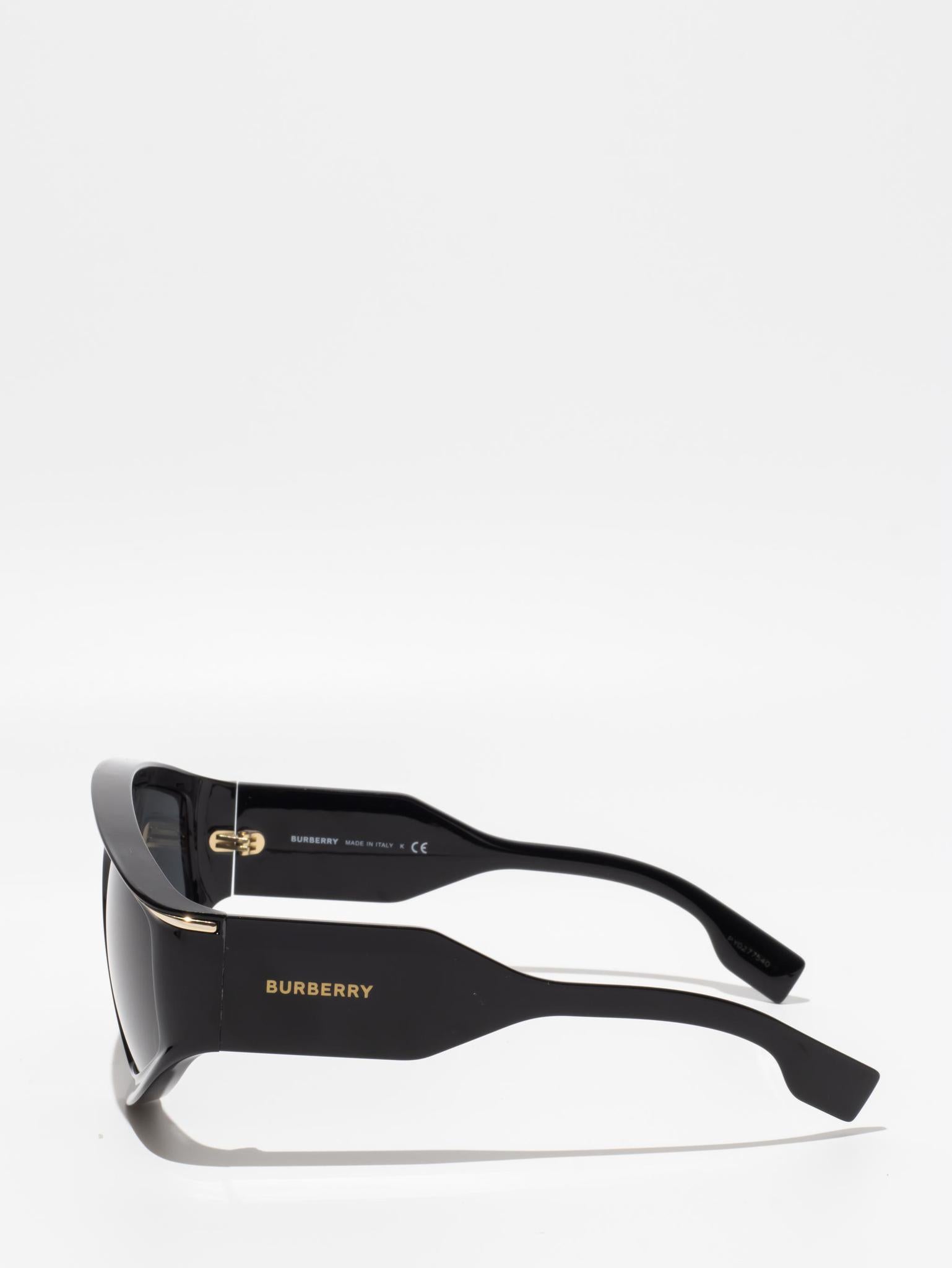 BURBERRY BE4353 BROOKE 300187 BLACK Sunglasses