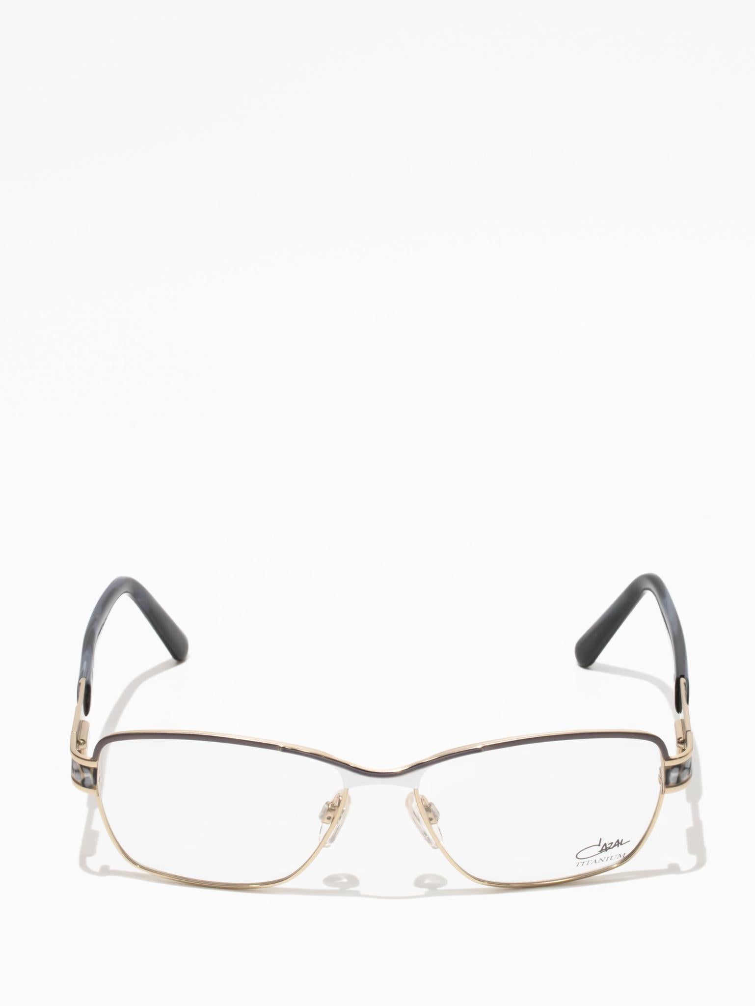 CAZAL | 1225 001 Black/Gold Eyeglasses
