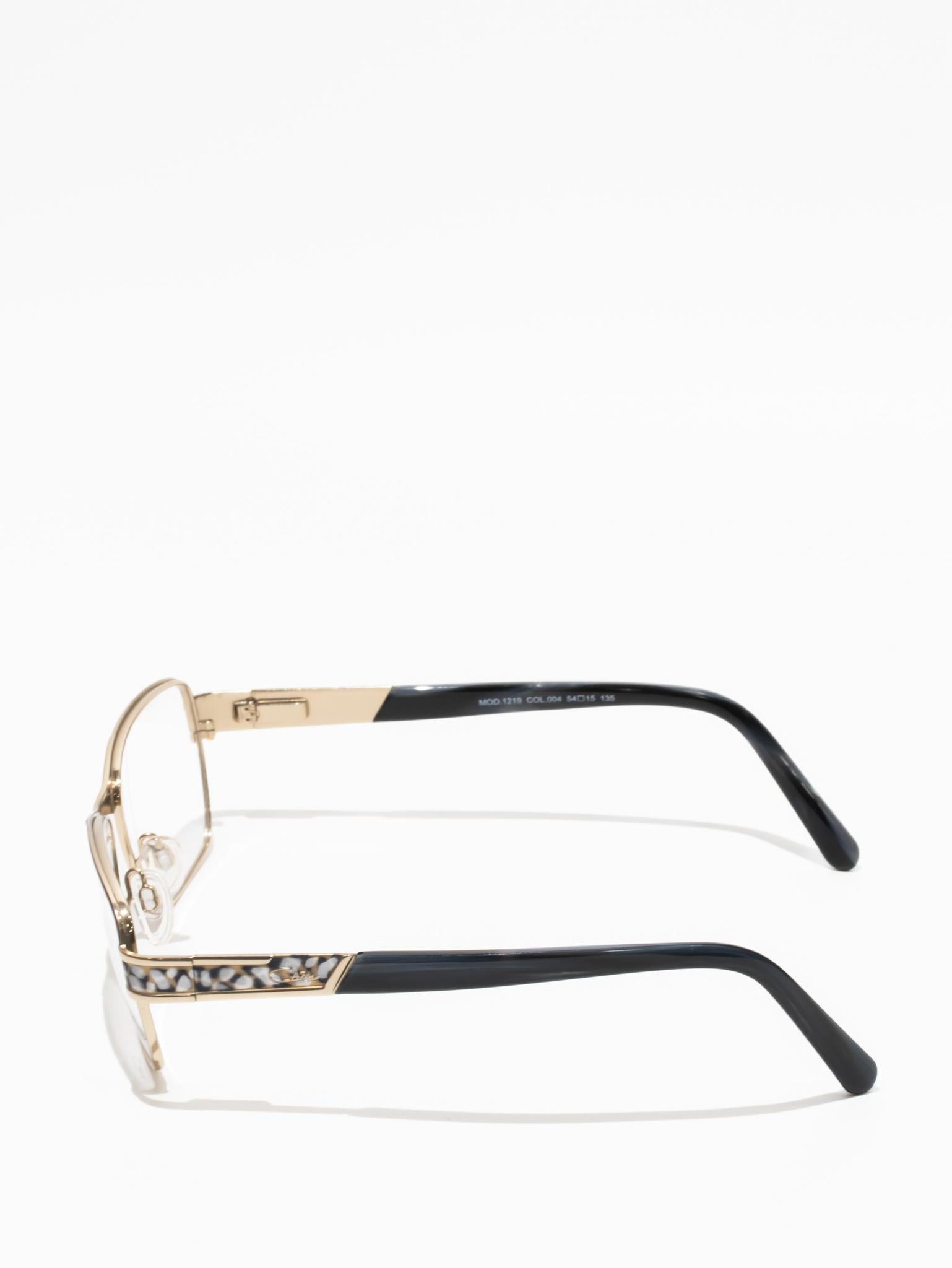 CAZAL | 1225 001 Black/Gold Eyeglasses
