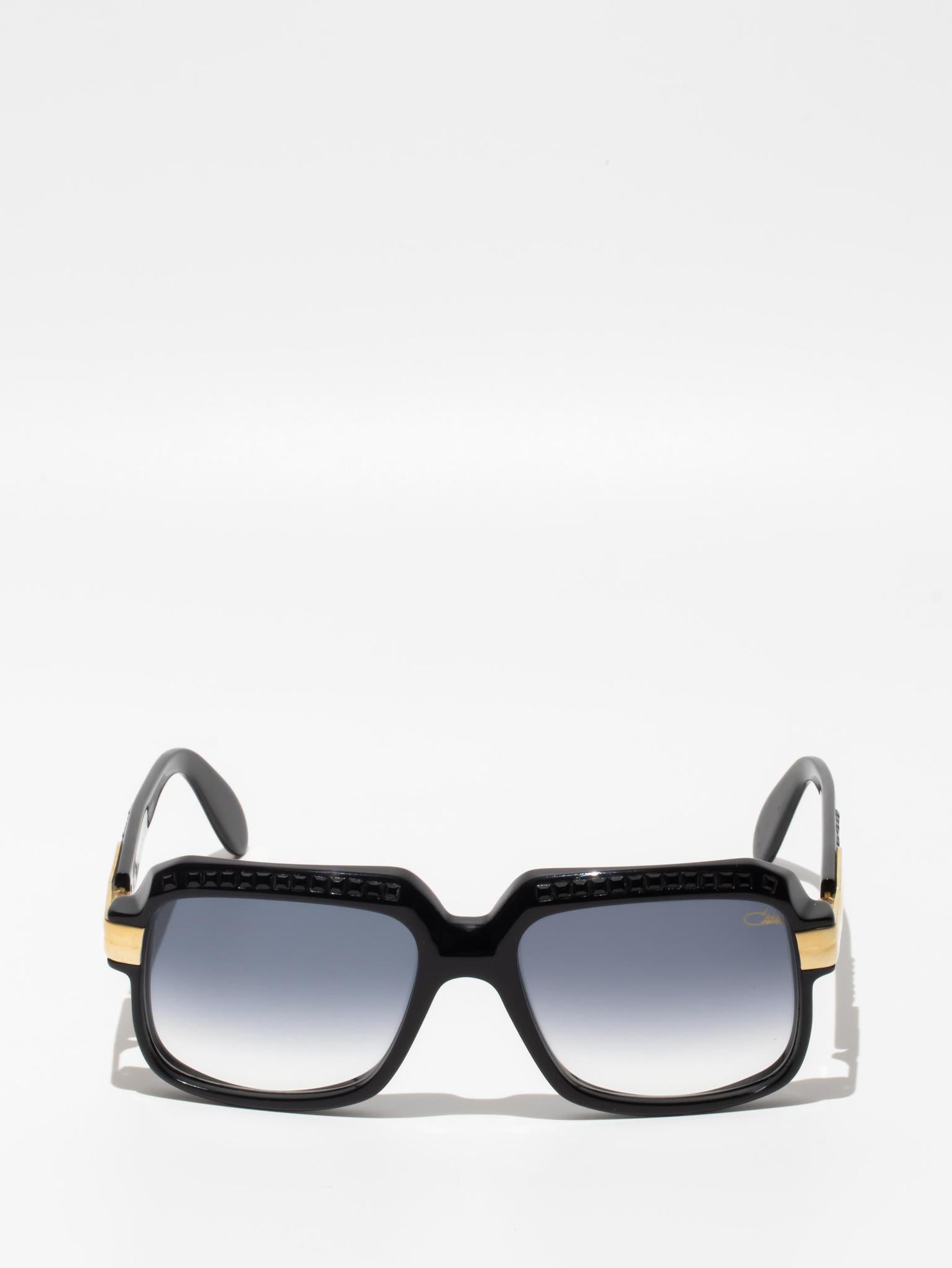 CAZAL | 607/3 502 CRYSTALS LIMITED EDITION Black/Gold Sunglasses