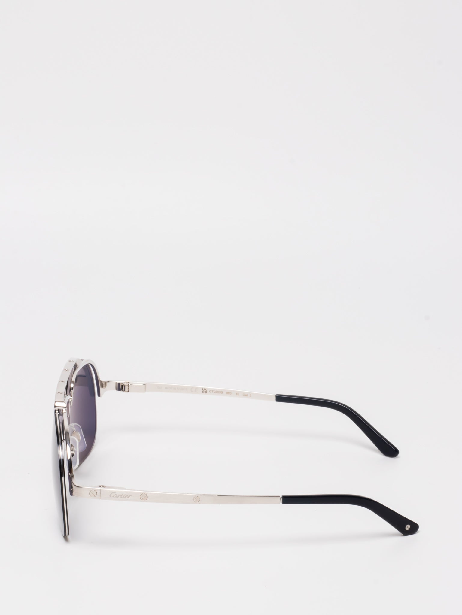 CT0353S 003 | SANTOS DE CARTIER SUNGLASSES