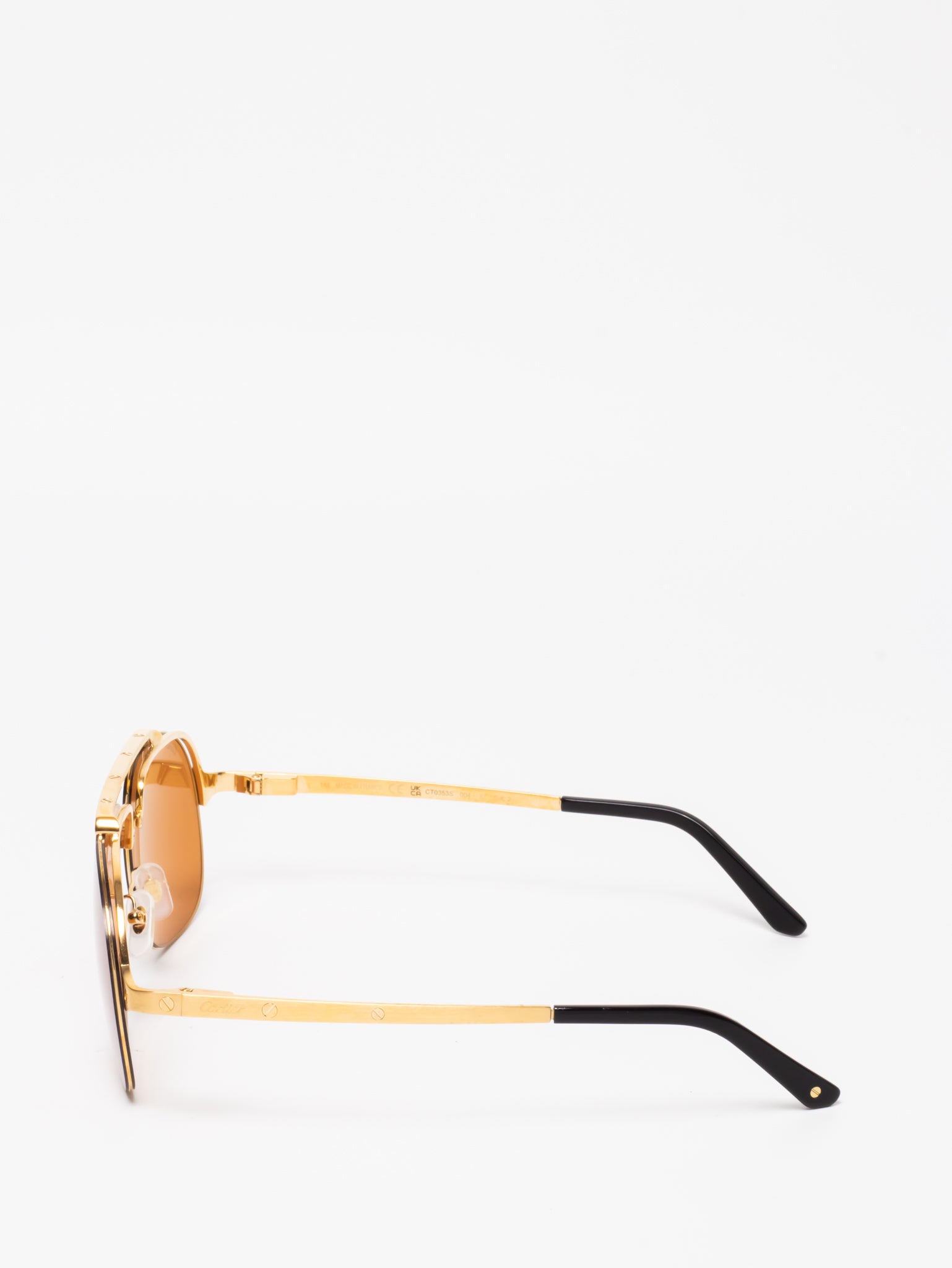 CT0353S 004 | SANTOS DE CARTIER SUNGLASSES