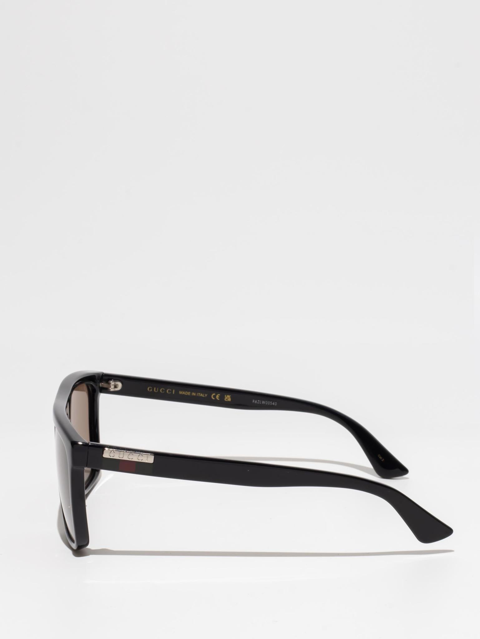 Gucci GG0748S 002 Black Sunglasses