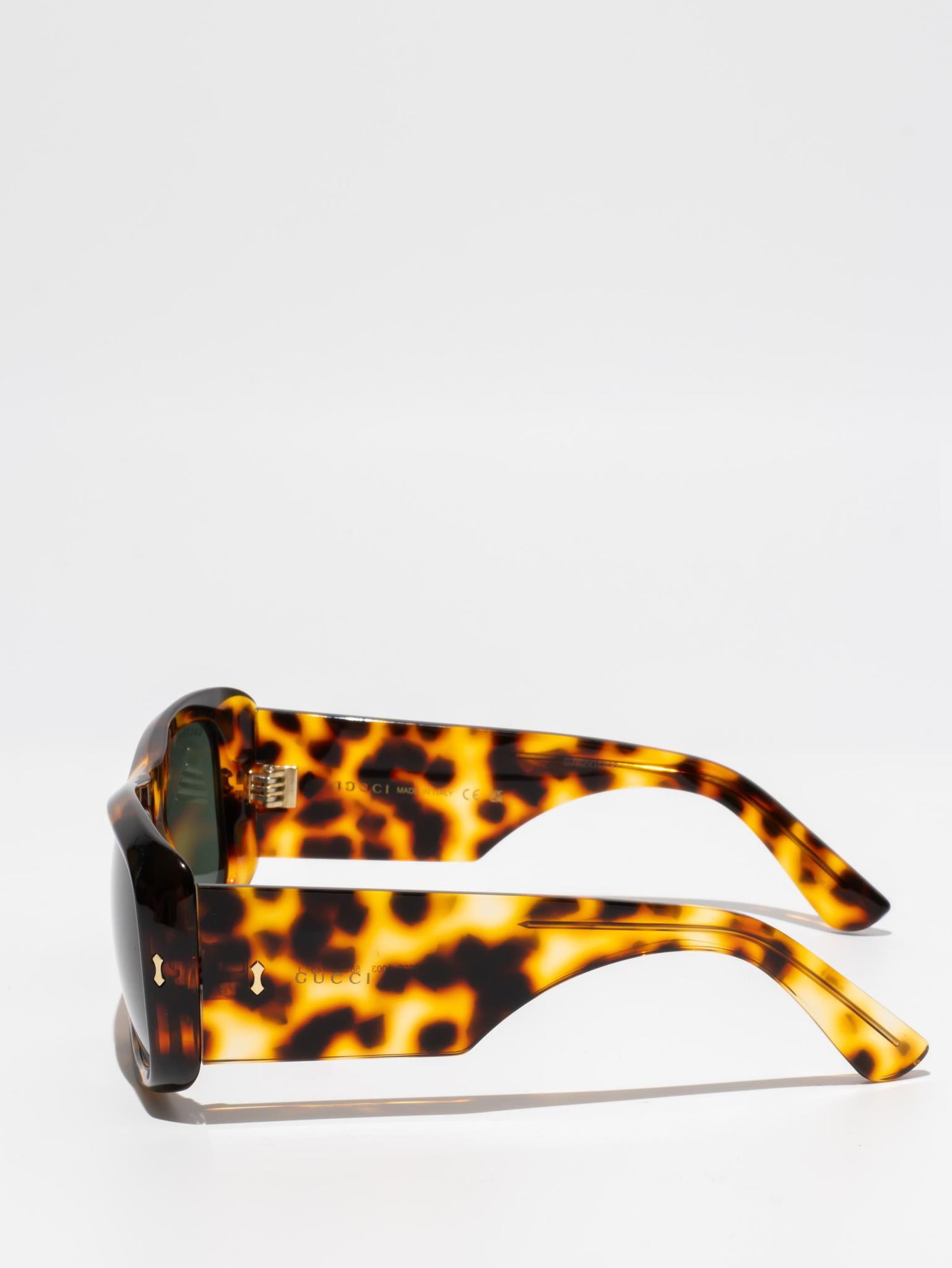 Gucci GG1080S 003 Havana Sunglasses