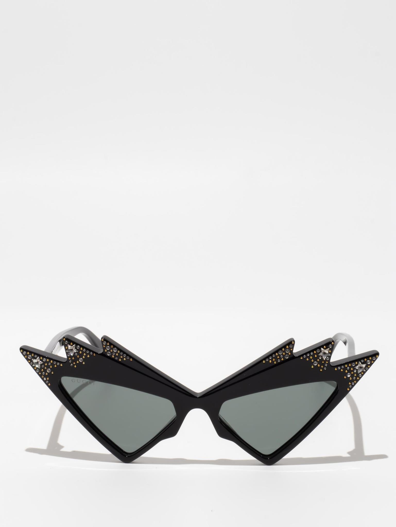 Gucci GG1371S 003 Black Hollywood Forever Sunglasses