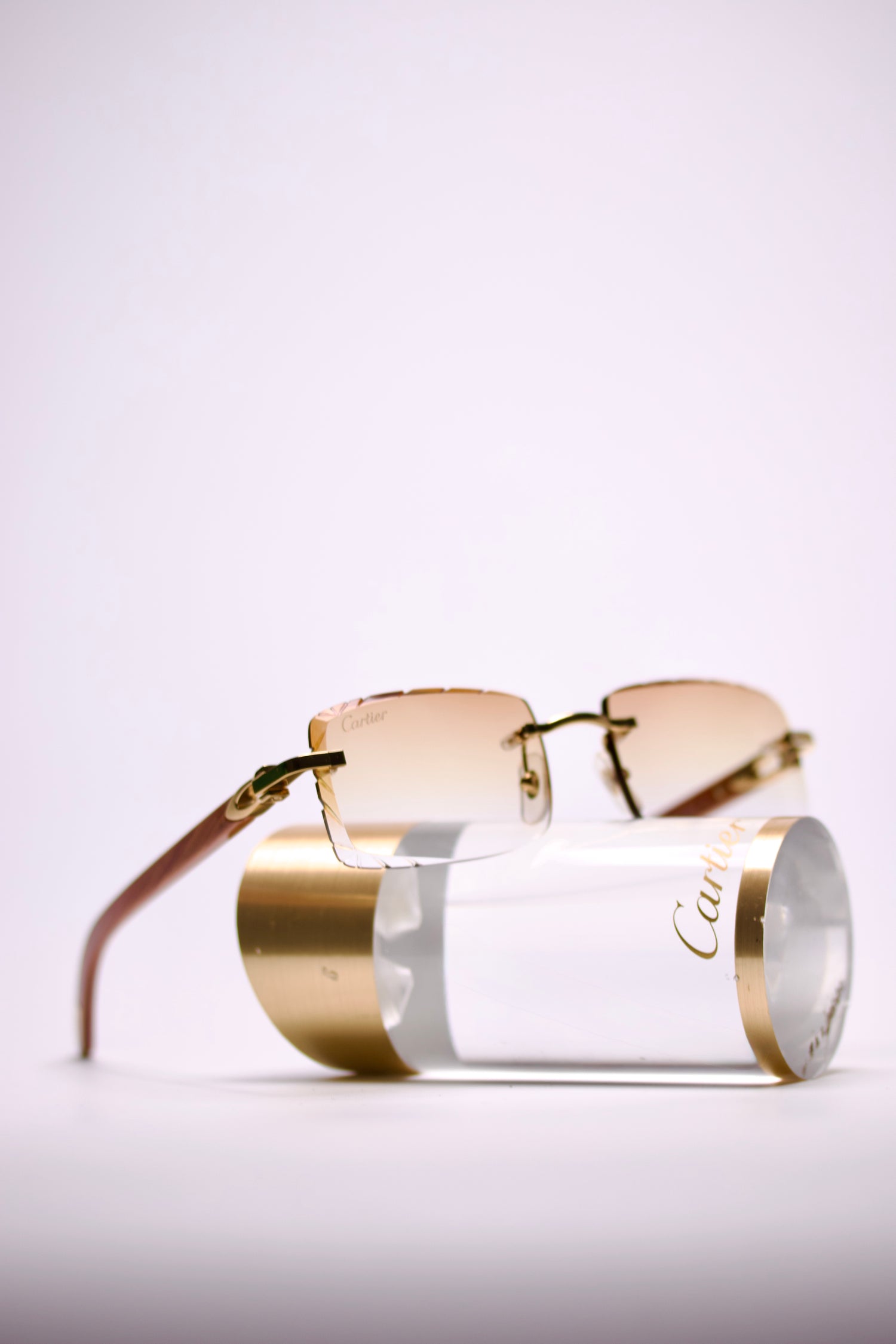 CARTIER C DECOR WOODS - CT0453O 004 - CUSTOMIZED BY HALL OF FRAMES