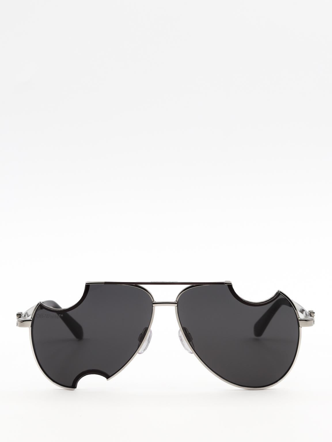 Off-White Dallas Silver Grey Sunglasses